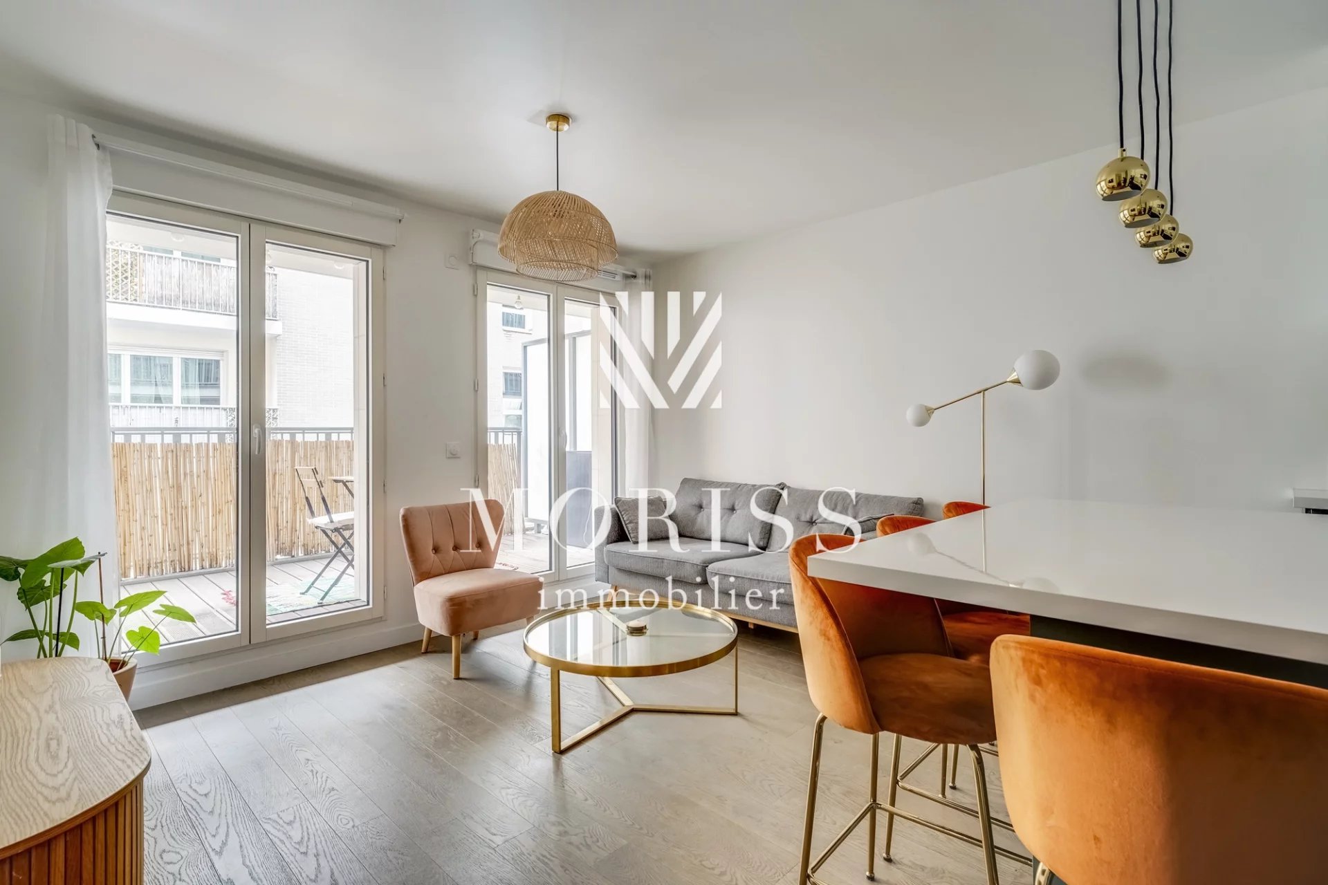 Centre-ville de Clichy - Magnifique appartement 3 pièces de 56 M - Image Array