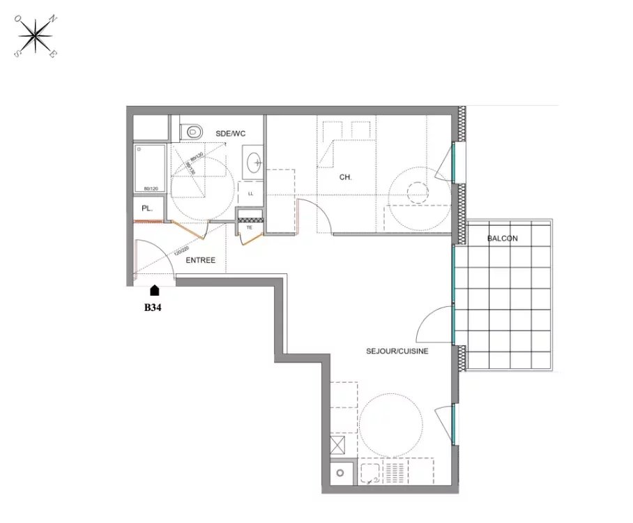 Appartements T2 - 3ème étage - Thonon-les-Bains