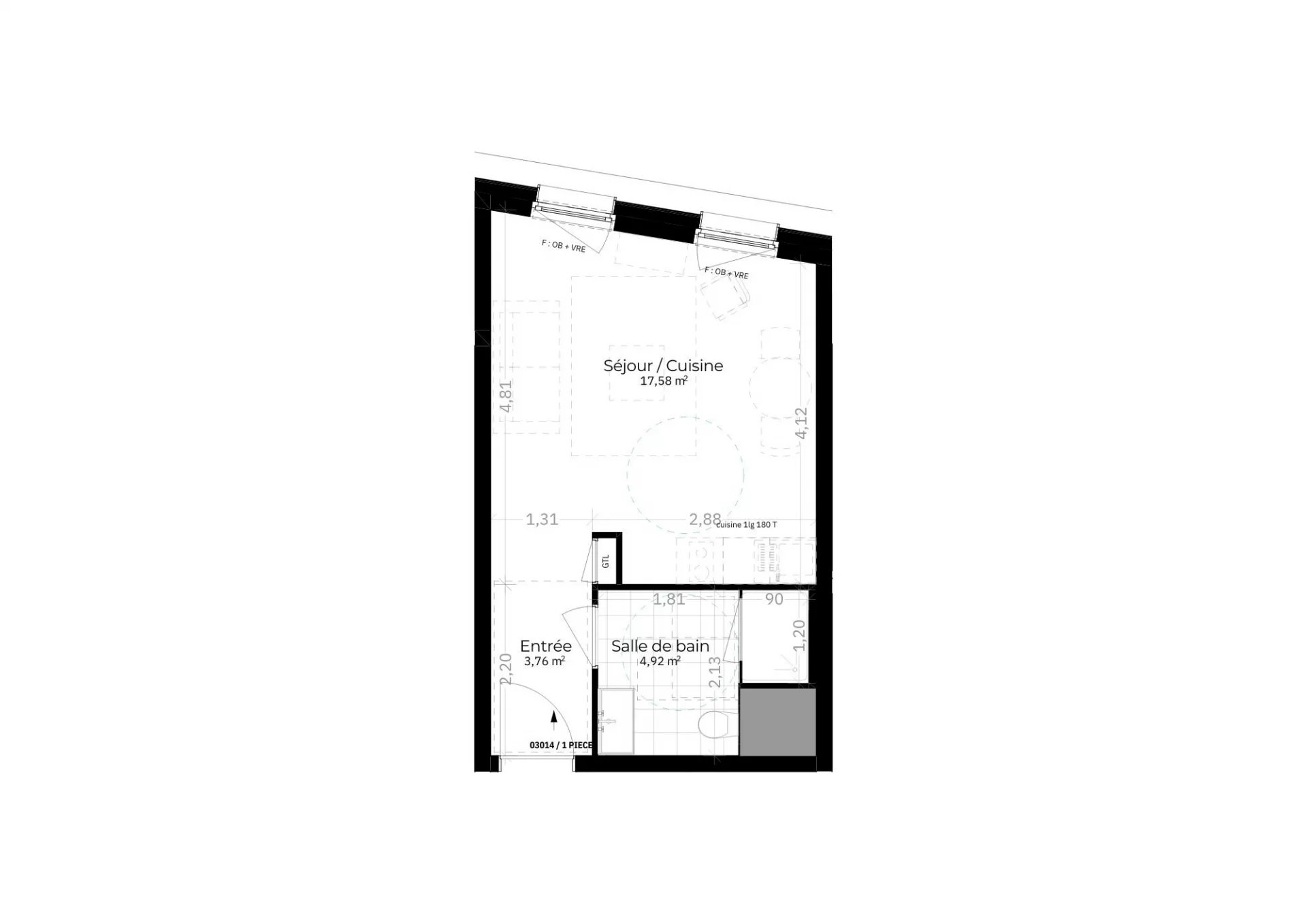 Vente Appartement Saint-Louis