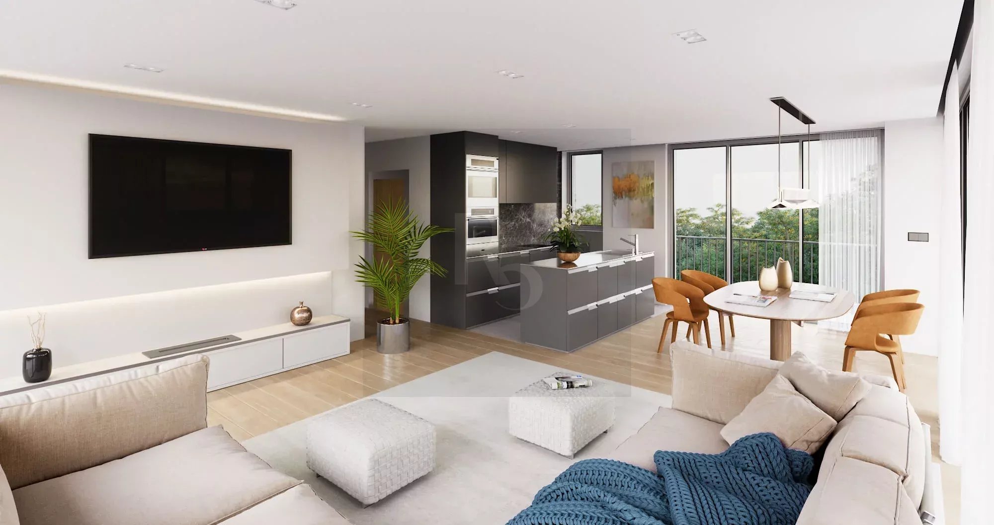LE PRADO – 104 m2 weighted apartment in Troinex — photo 2