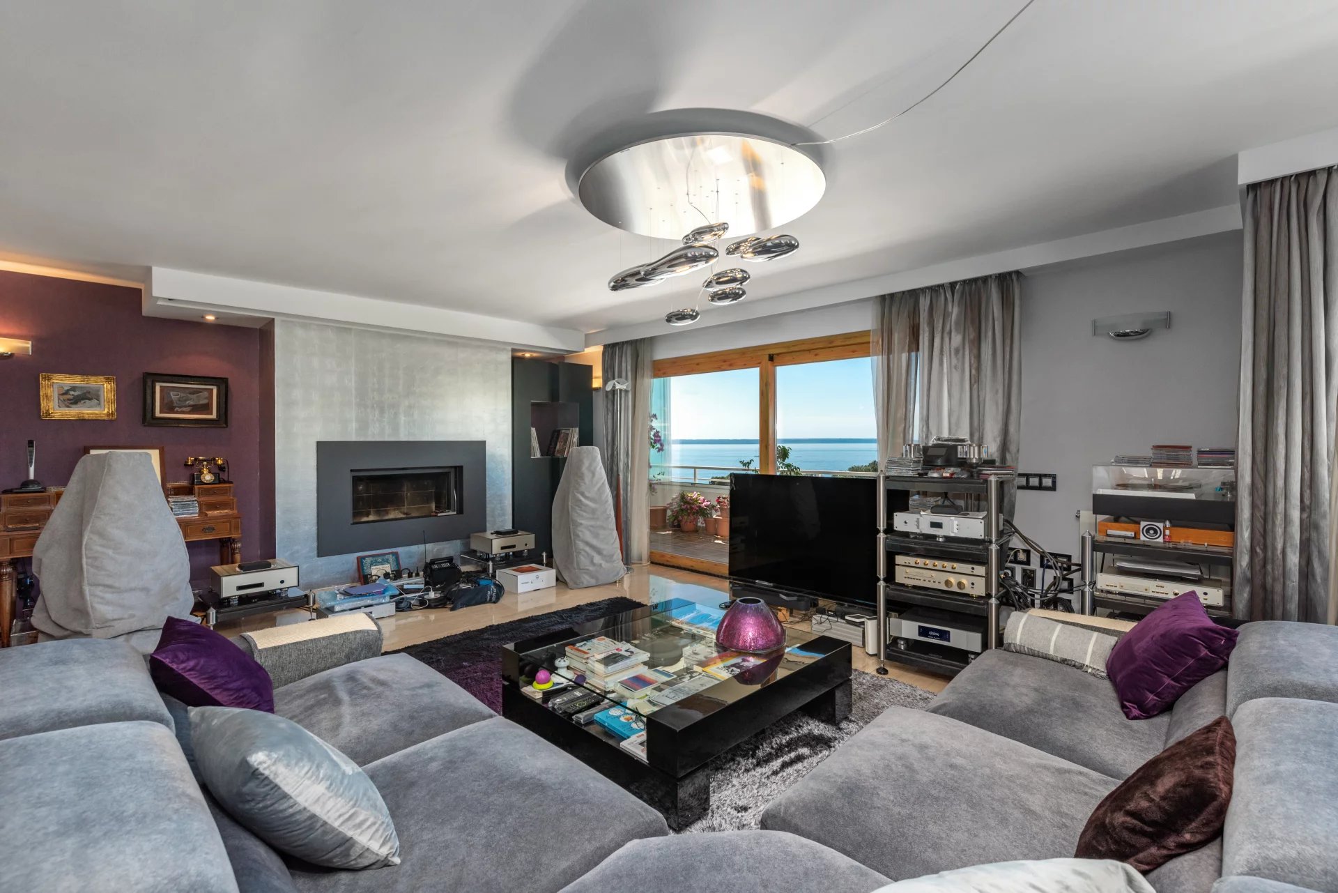 Penthouse avec vue imprenable sur la mer à Cas Catala