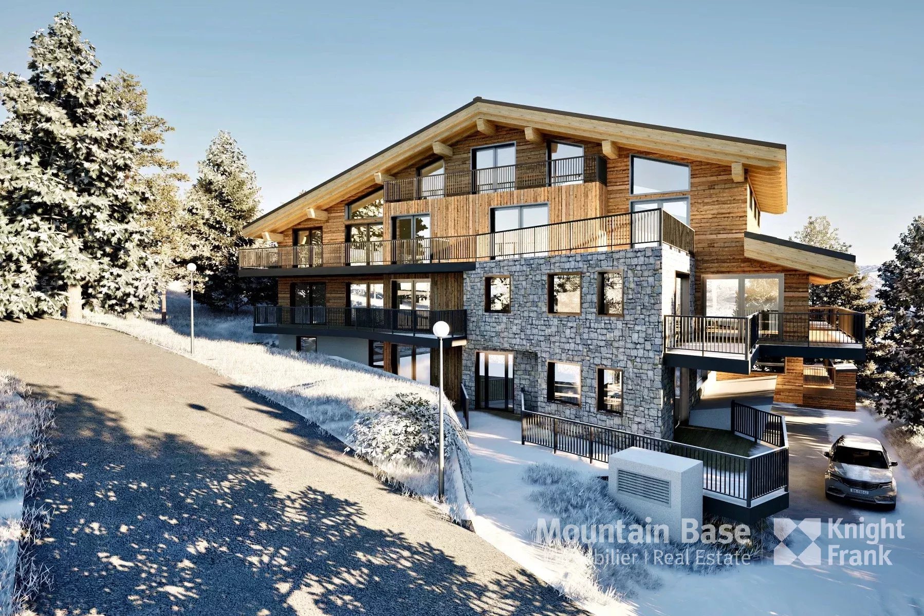 New build apartment building comprising 12 apartments Accommodation in Chamonix