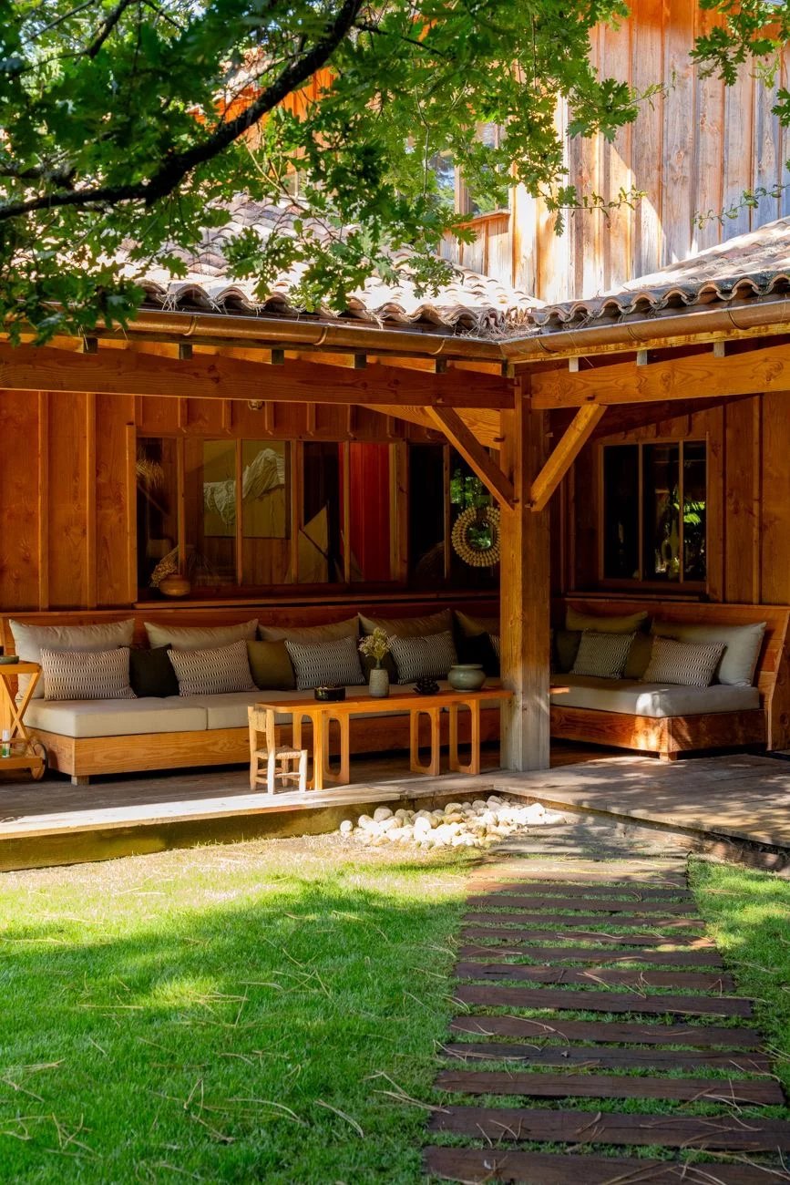 WOODEN VILLA “PINÈDE” WITH SWIMMING POOL, AT PIQUEY - CAPACITY 7 ADULTS AND ONE CHILD - picture 3