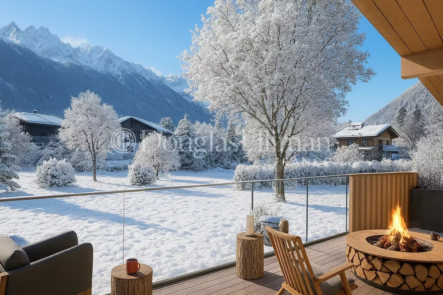 CHAMONIX – Chalet neuf de 4 chambres au Praz - Image nᵒ3
