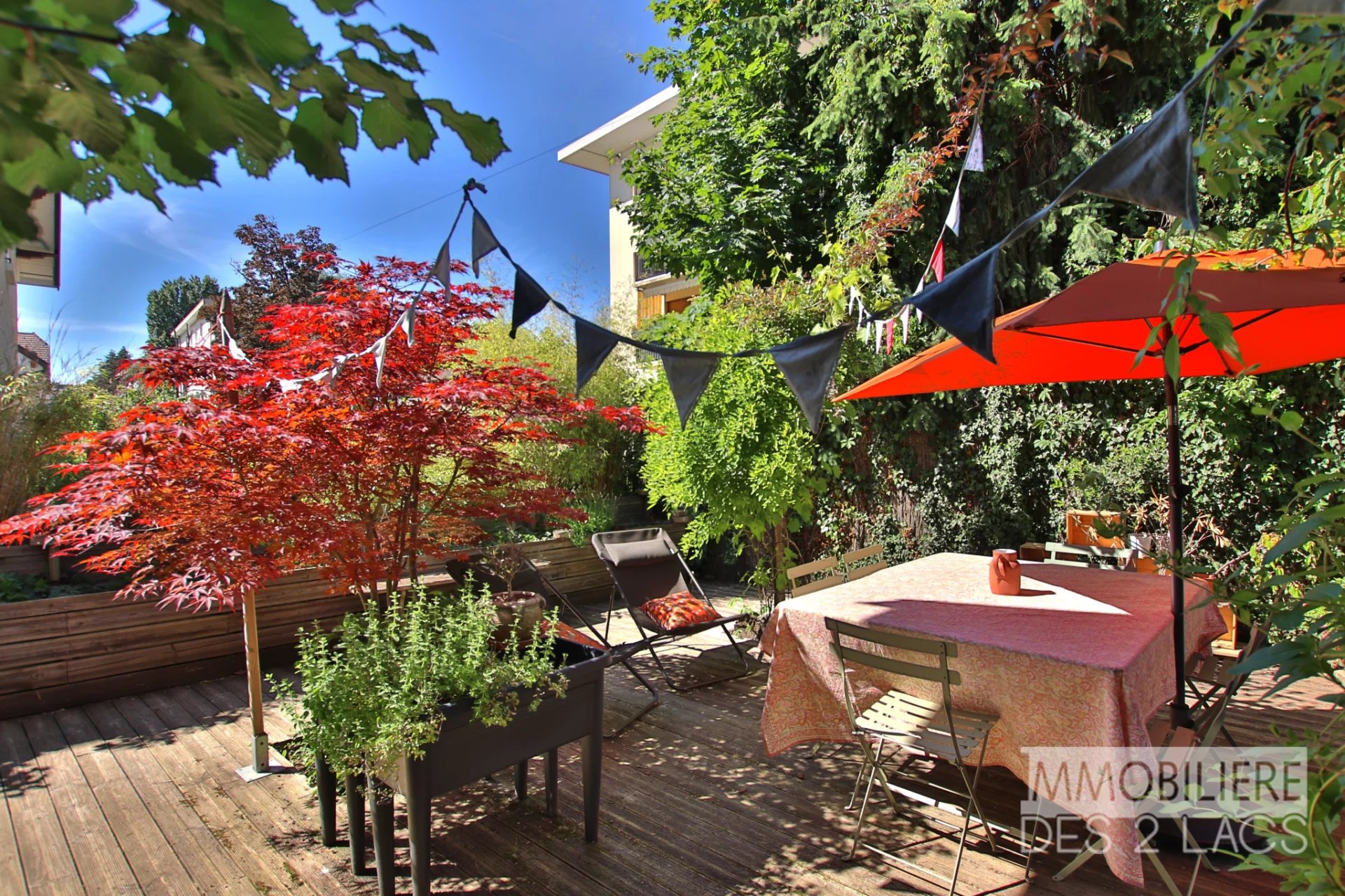 Bel appartement en duplex - Superbe terrasse privative