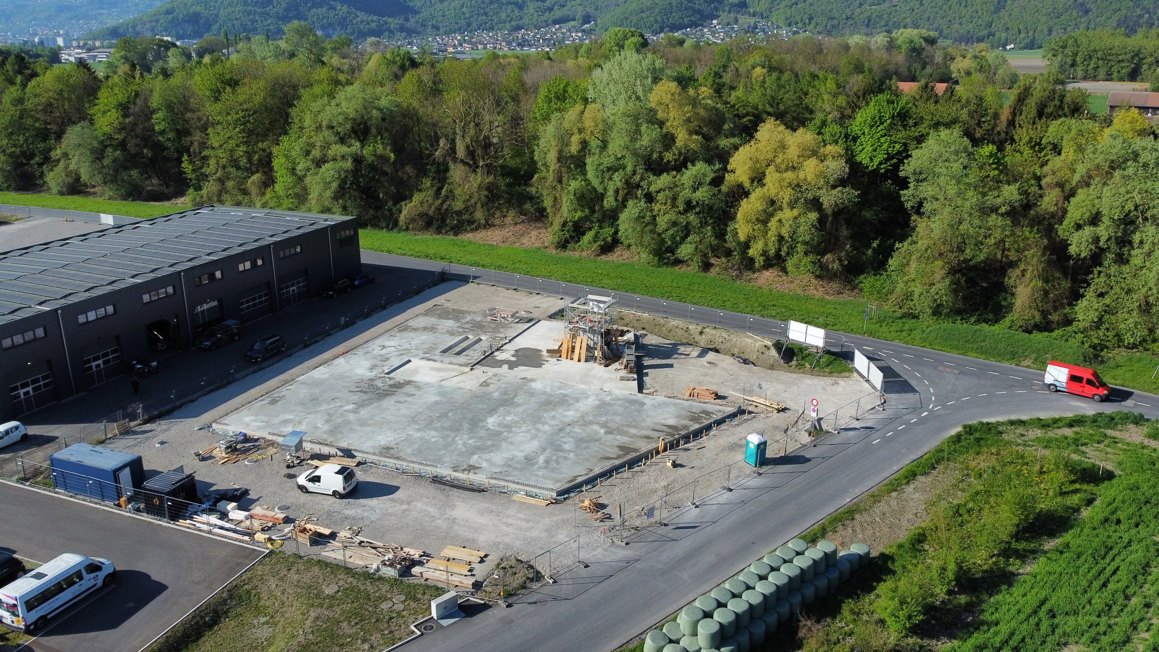 Chantier ouvert - Espace de bureau moderne