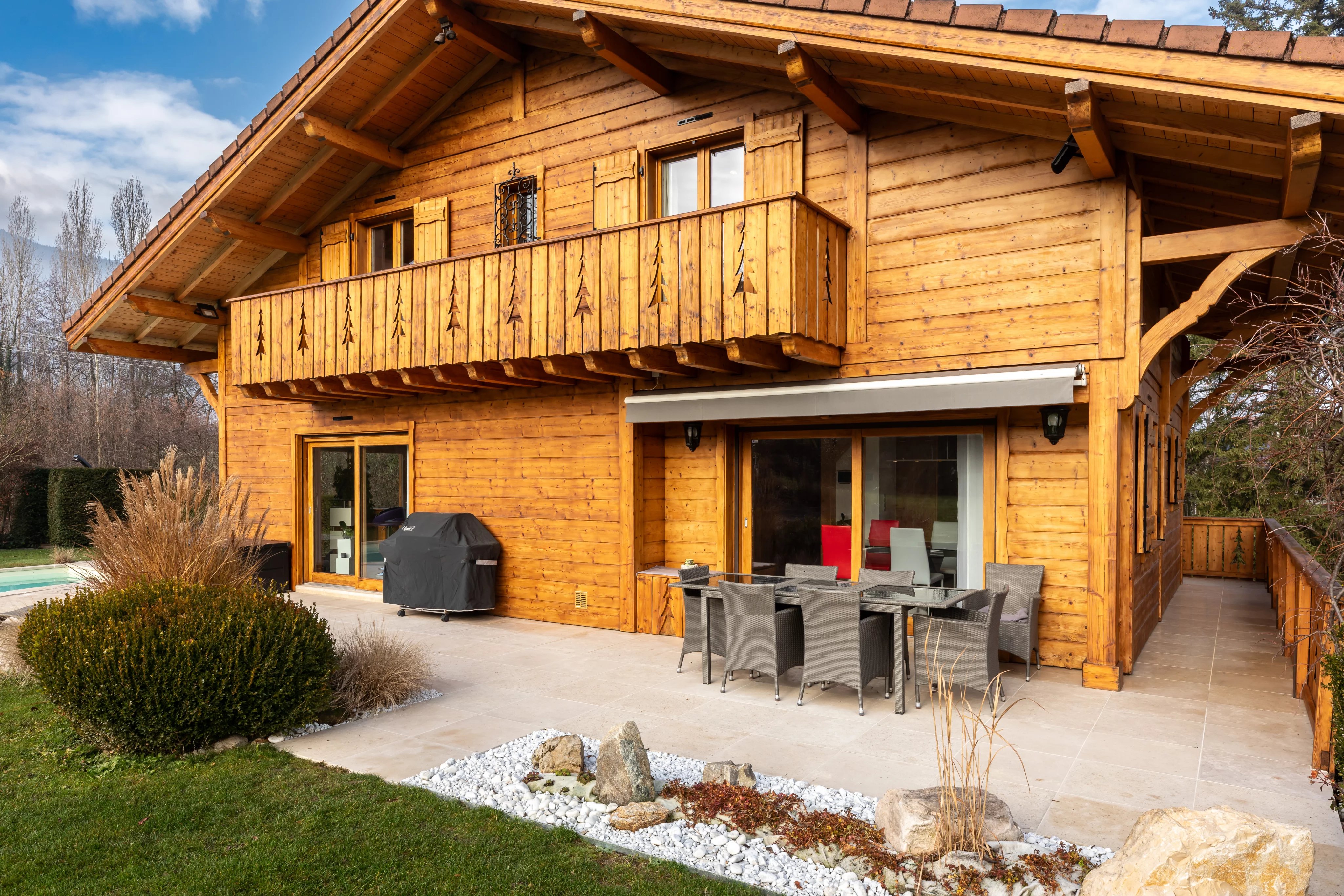 Chalet d’exception au cœur de la nature, aux portes de Genève