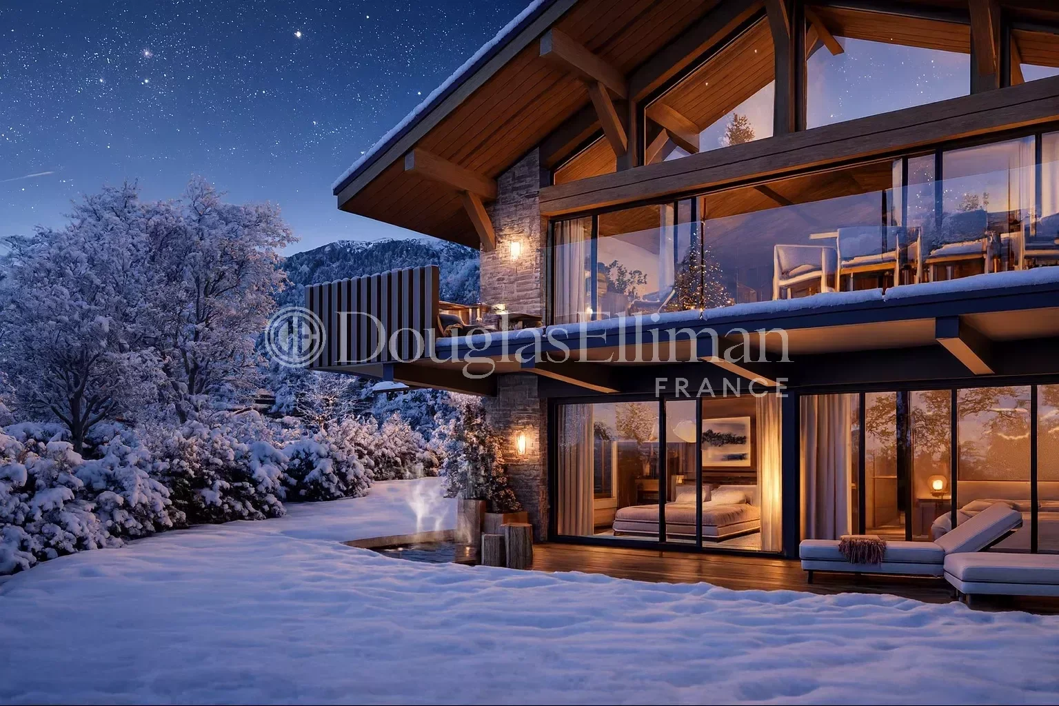 CHAMONIX – Chalet neuf de 4 chambres au Praz - Image nᵒ2