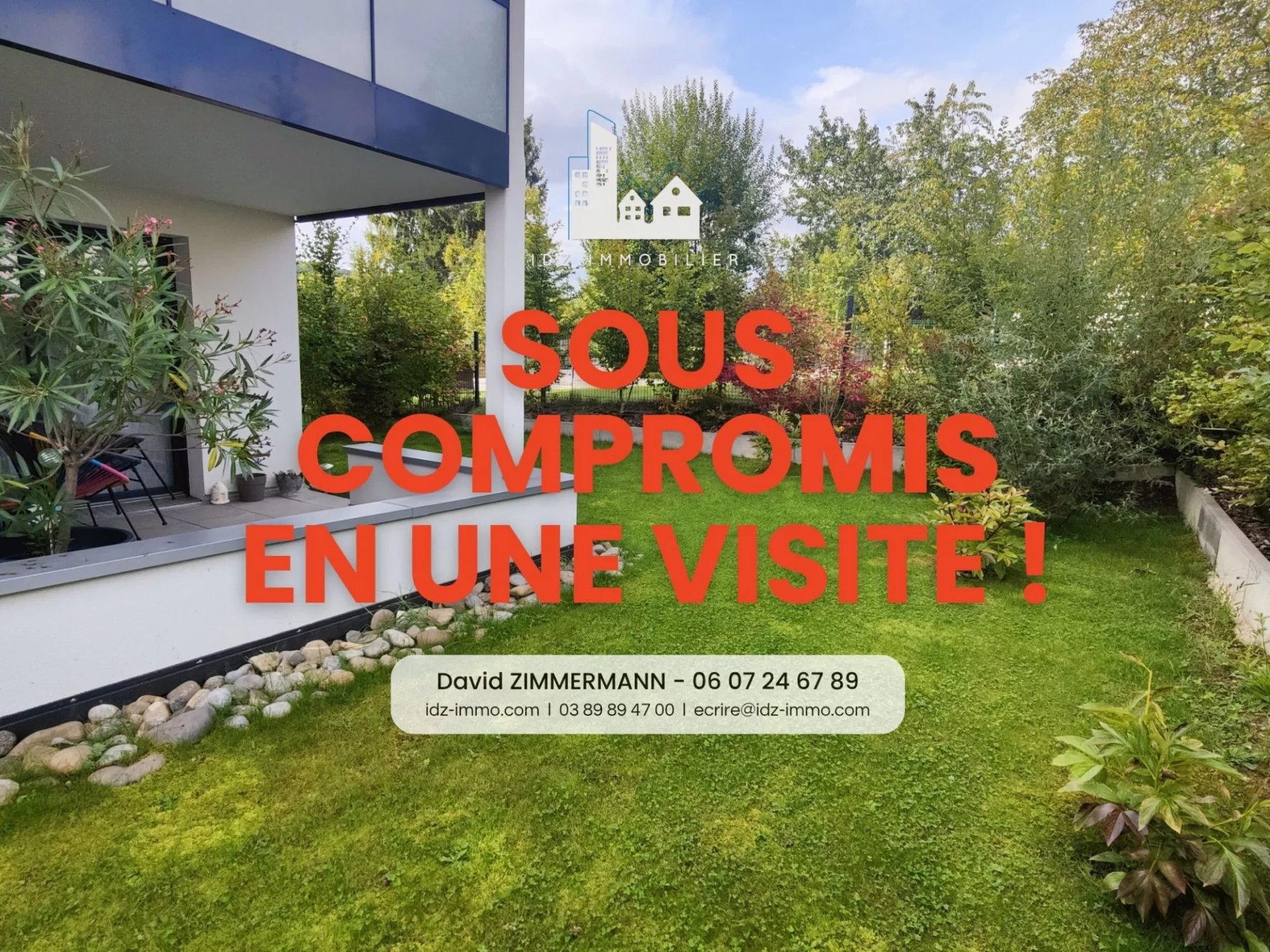 APPARTEMENT T2 - JARDIN 110m2 - GARAGE - PARKING