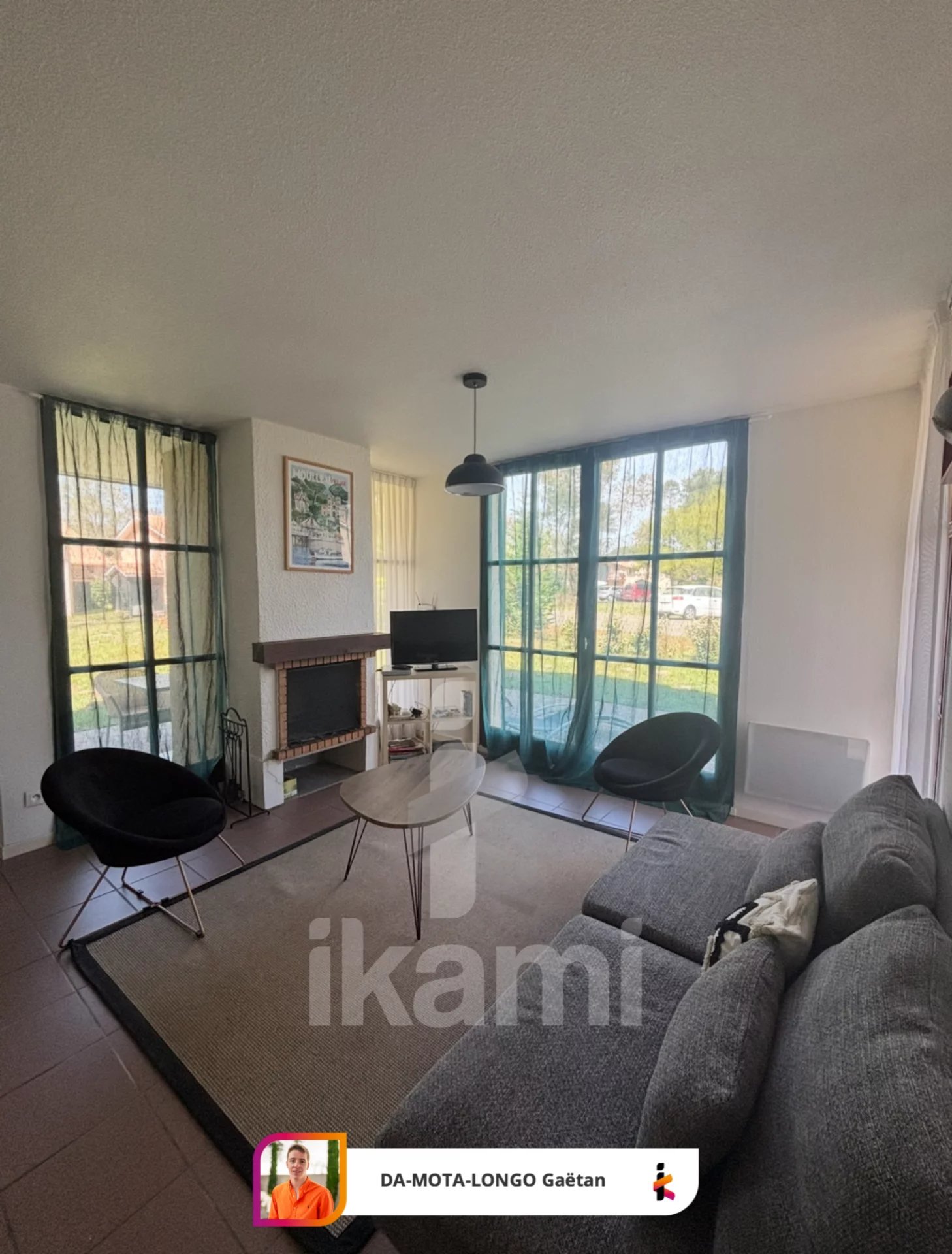 Maison de vacances de 60 m2 située dans le parc résidentiel