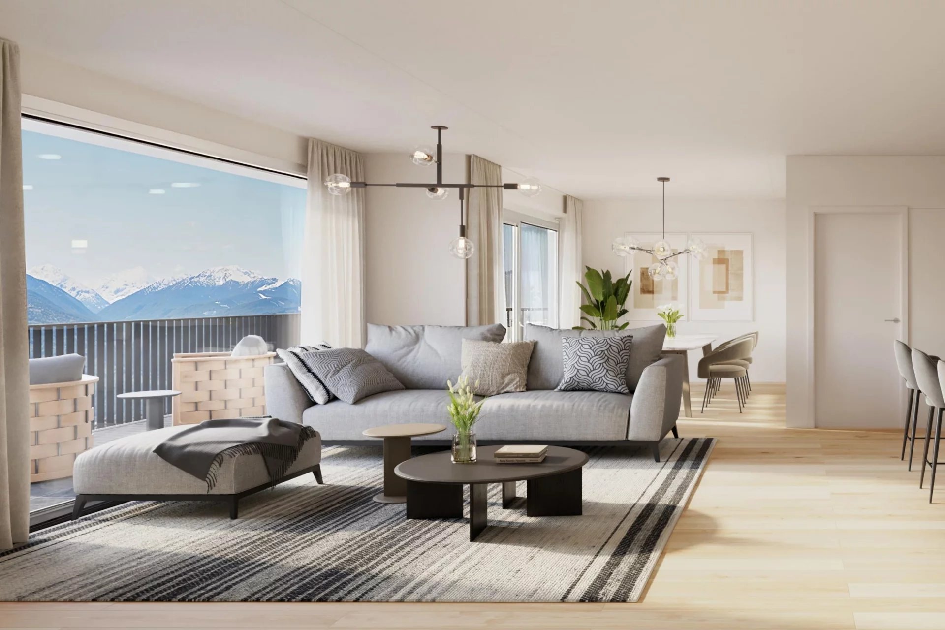 Spacious 4.5-room family apartment with exceptional terrace