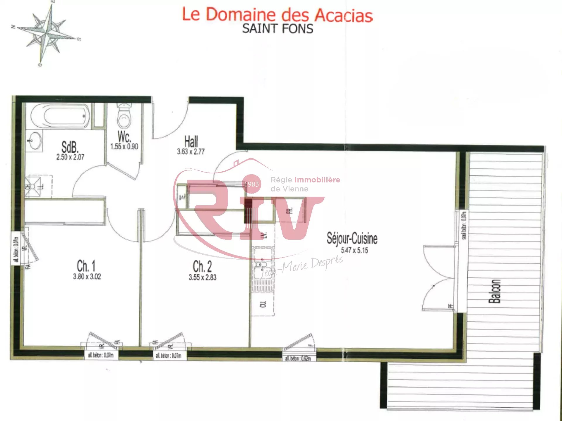 Agence immobilière de 