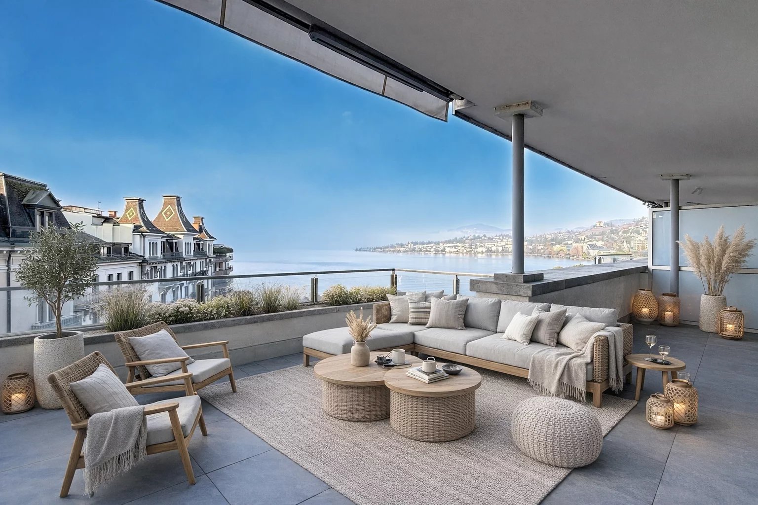 Vue Lac en plein centre !