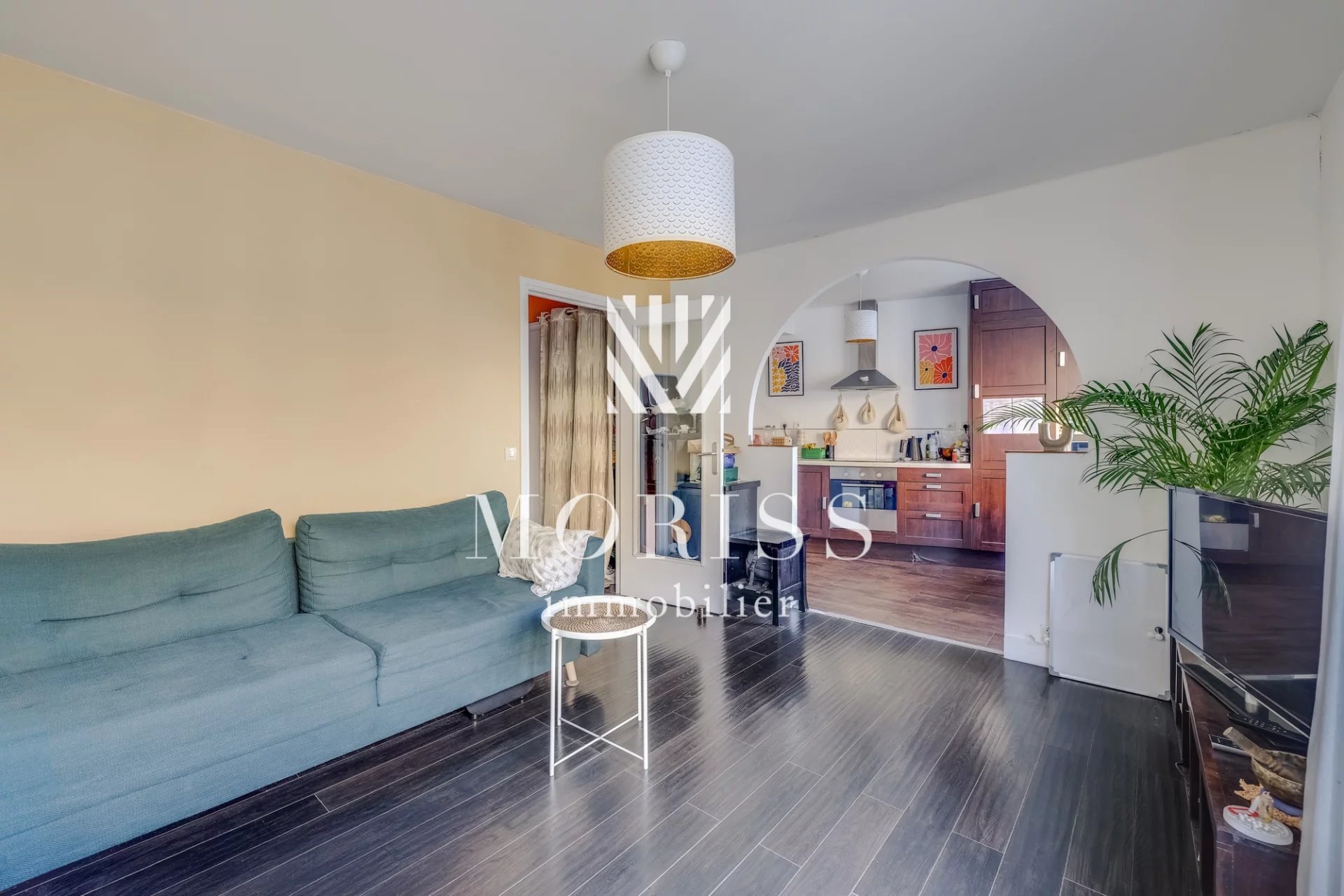 Appartement 2 pièces, 45 m2, balcon - Image 1