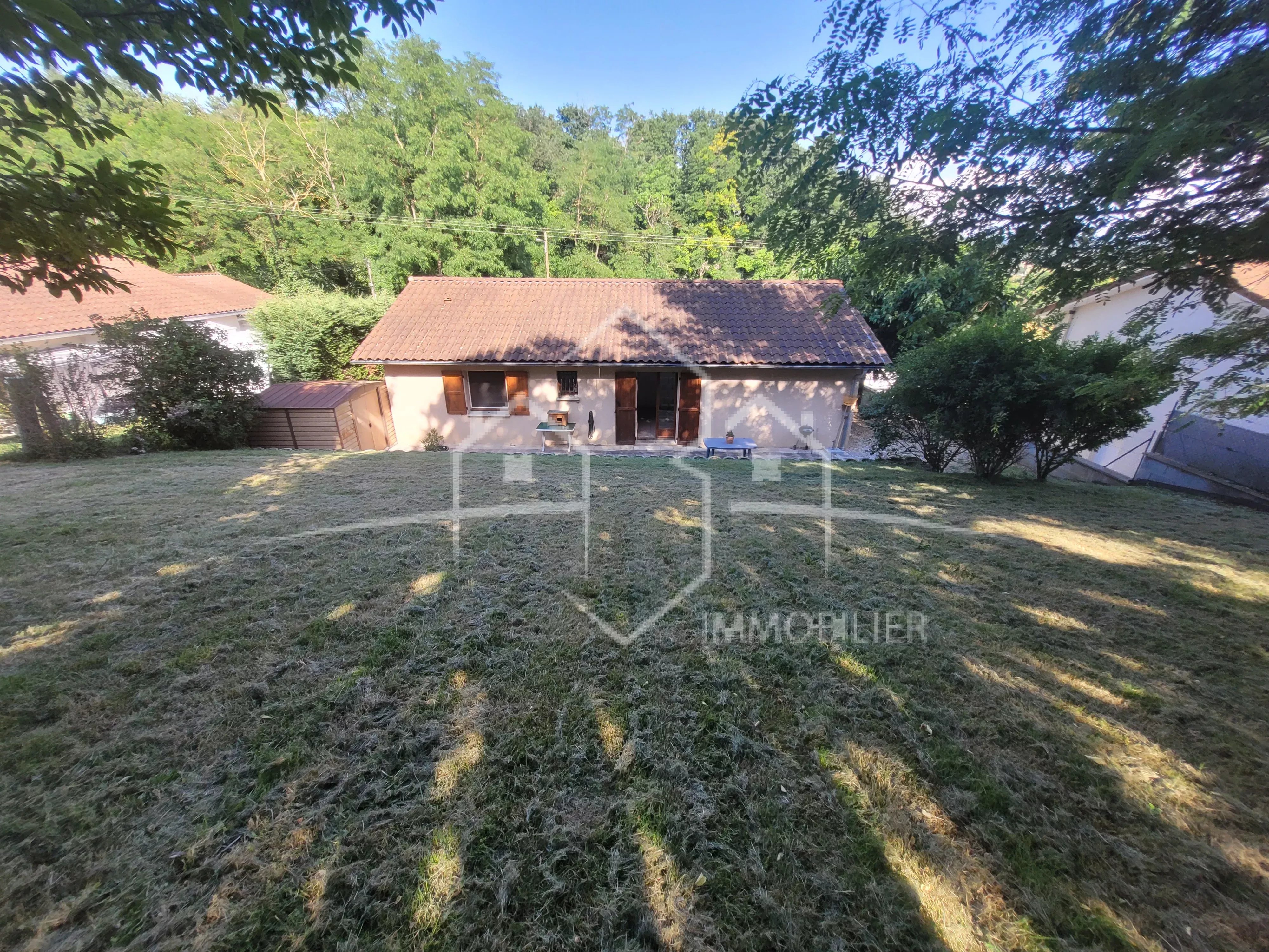 Marcilloles : maison de plain-pied