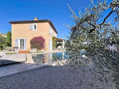 Sea view villa on the Côte d'Azur, 4 bedrooms, swimming pool, garden, secure residence — photo 2 of 7
