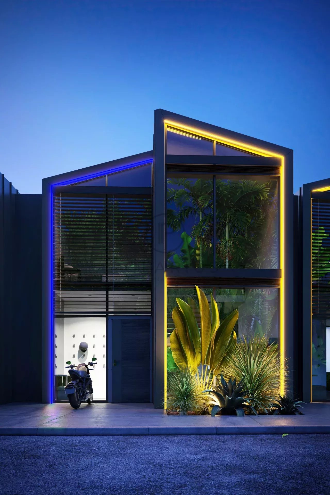 Villa 2 chambres avec piscine privée, Canggu