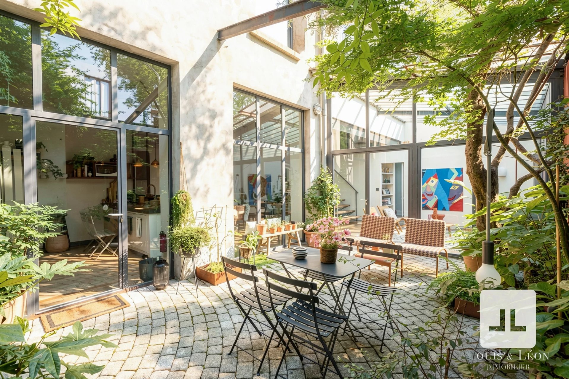 MAISON CONFIDENTIEL AU COEUR DE LYON – 206 m² – TERRASSE