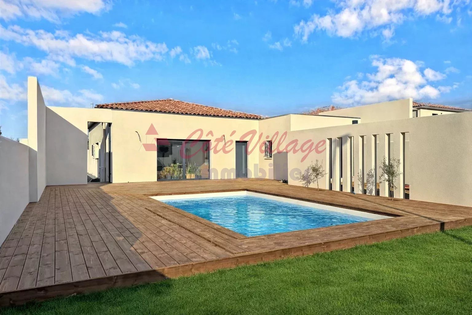 NARBONNE HORS LOTISSEMENT VILLA NEUVE T5 PLAIN PIED FRAIS DE NOTAIRE REDUITS