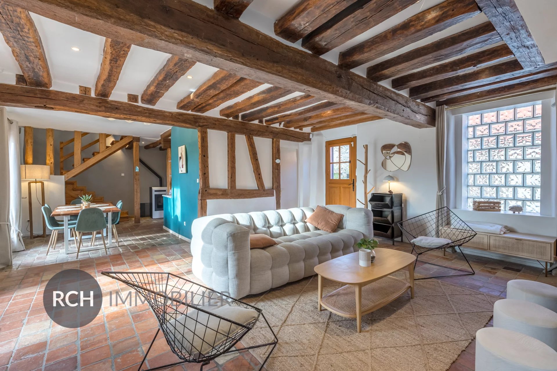 Secteur Gambais - Maison de charme avec beau jardin au calme