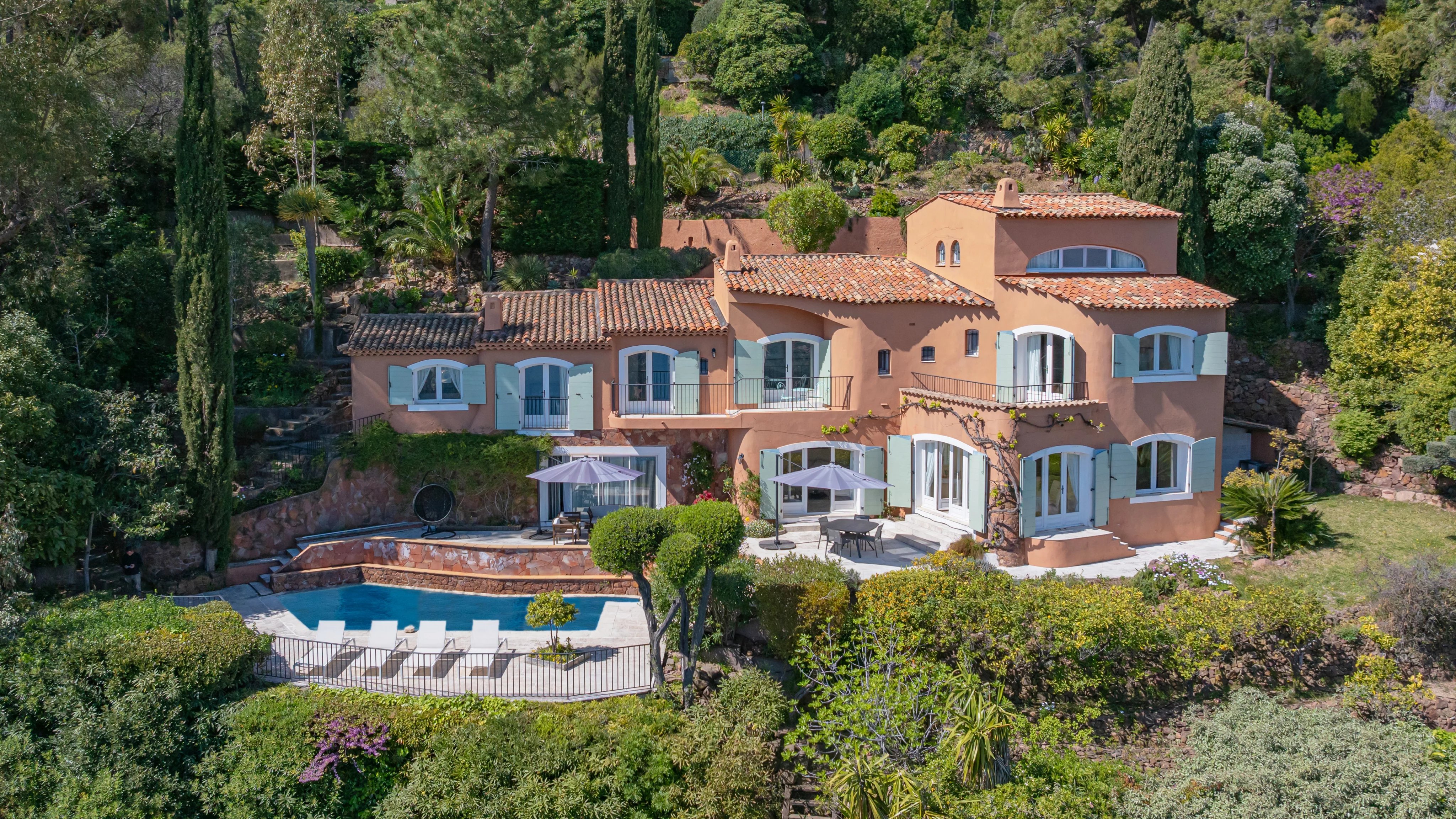 Villa provençale avec vue mer panoramique