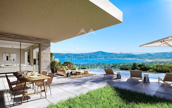 Villa “Les Salins” with panoramic sea view over the Gulf of Saint-Tropez — photo 2