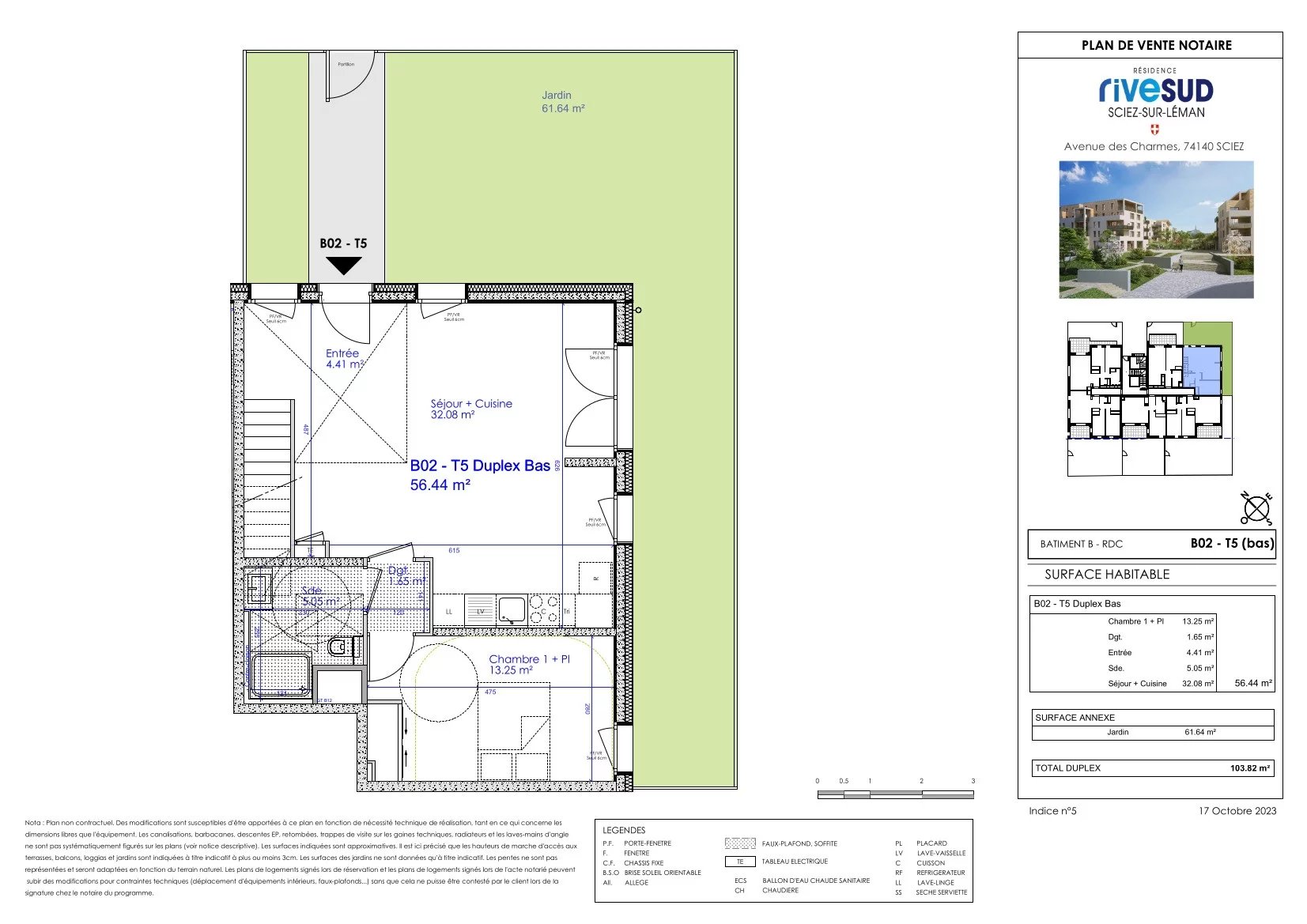Vente Appartement Sciez