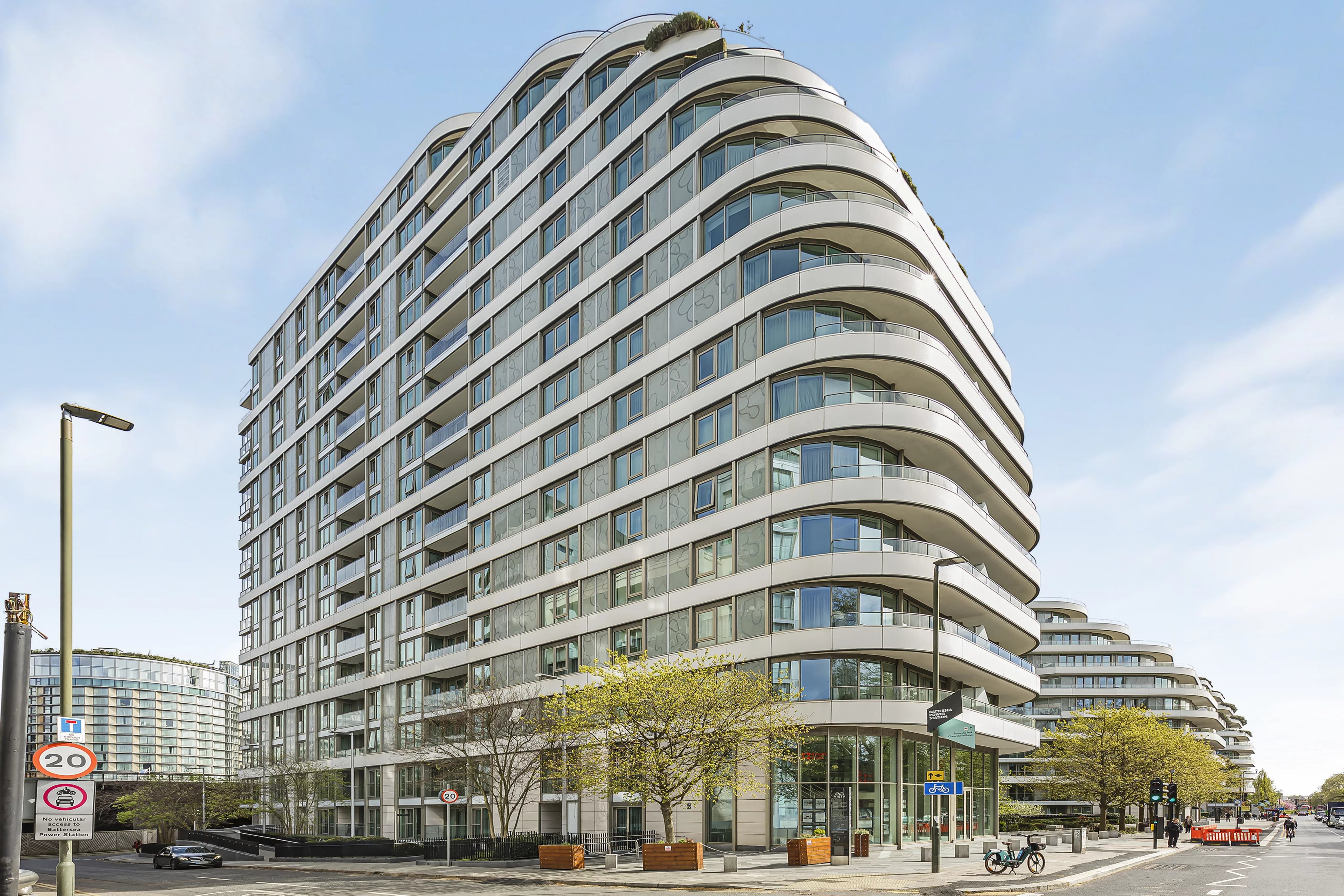 Two balconies. Over 1,000 sq ft. Moments from Battersea Park and the Power Station.