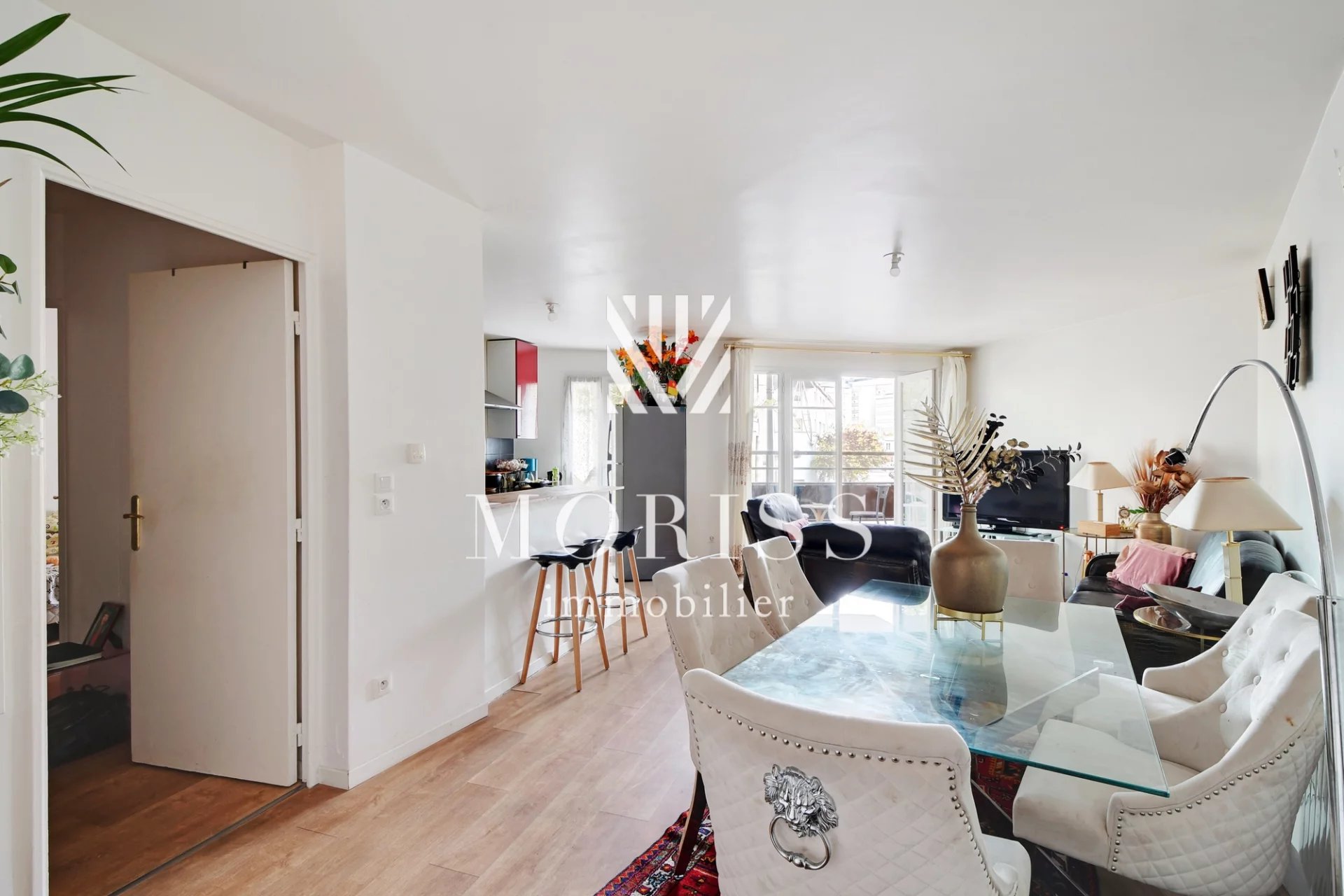 3 PIÈCES / BALCON / TRAVERSANT / GARIBALDI / 93400 SAINT OUEN - Image Array