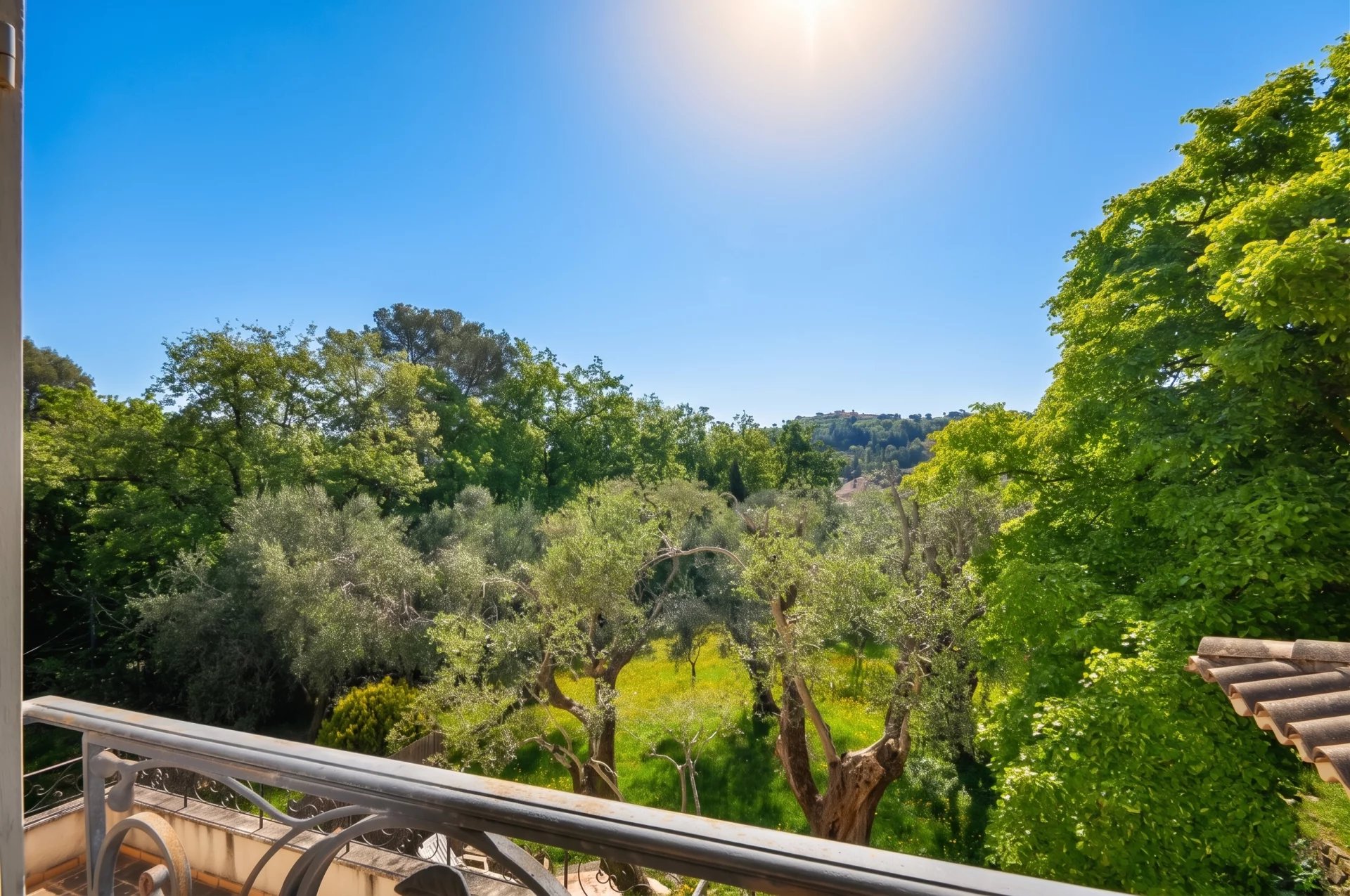 MOUGINS-PROPERTY 2 VILLAS ON A FENCED AND WOODED  PLOT OF 6700 M²