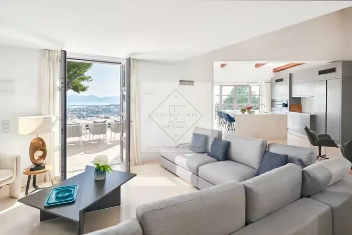 Villa Provençale Contemporaine d’Exception avec Vue Panoramique Mer – Cannes — photo 3