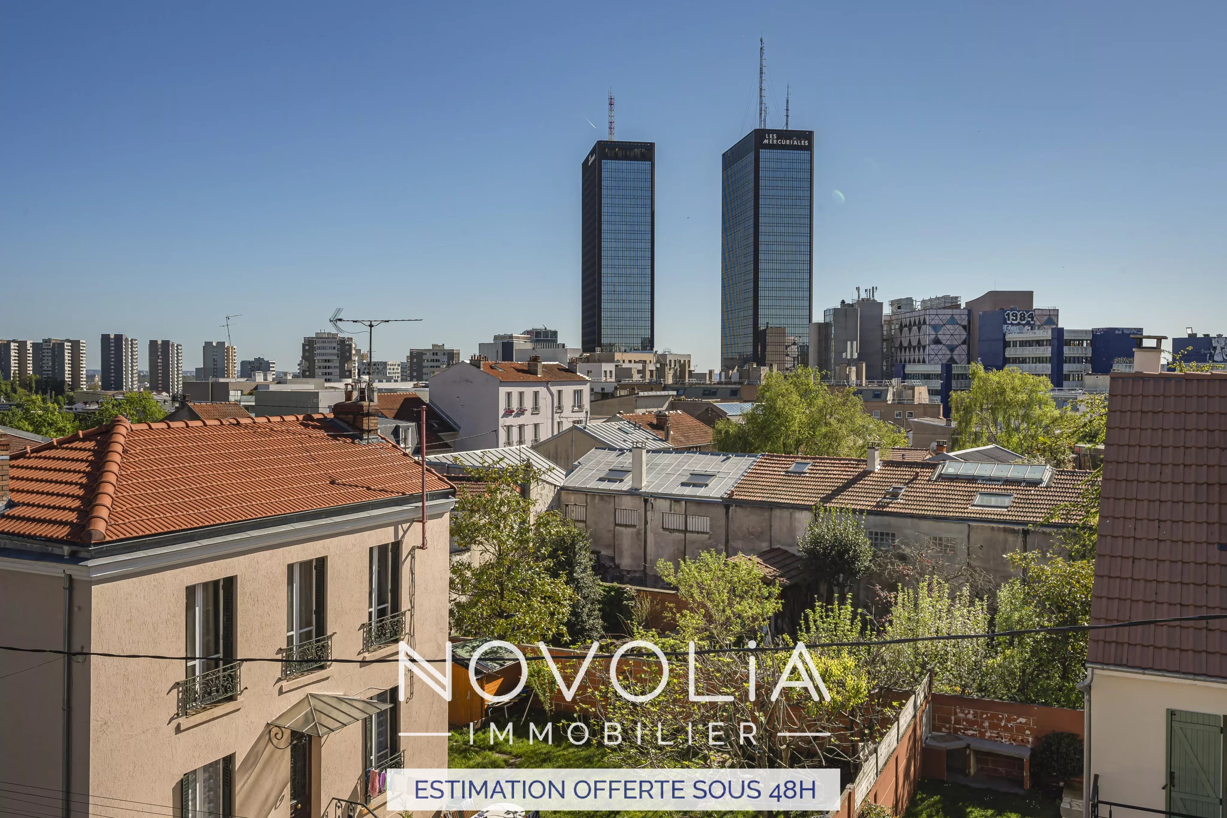 Achat Appartement Surface de 43.36 m�/ Total carrez : 43 m�, 3 pi�ces, Bagnolet (93170)