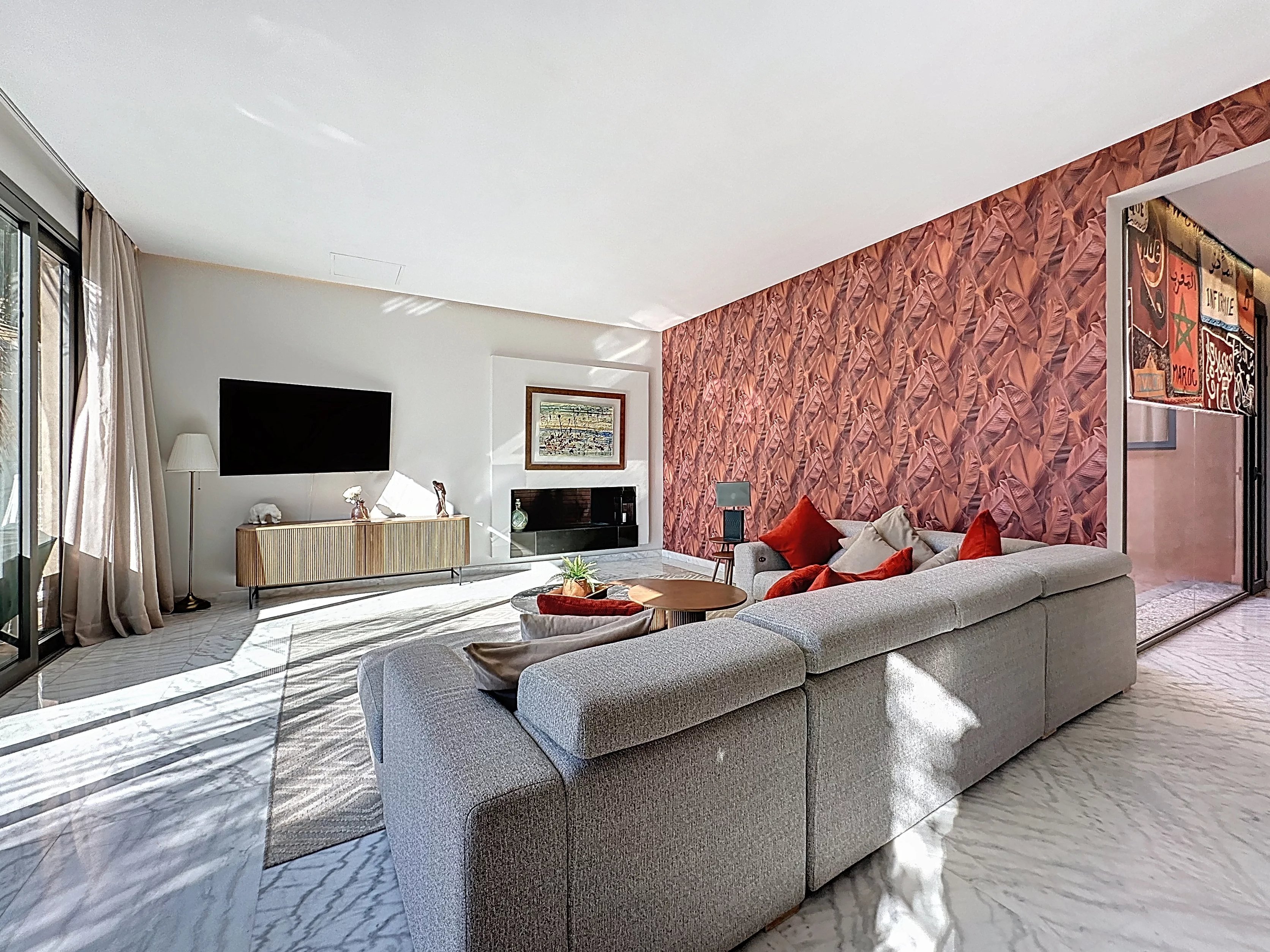 Somptueux Appartement contemporain dans un resort végétal