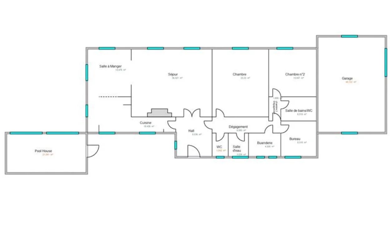 VILLA PISCINE GROS POTENTIEL