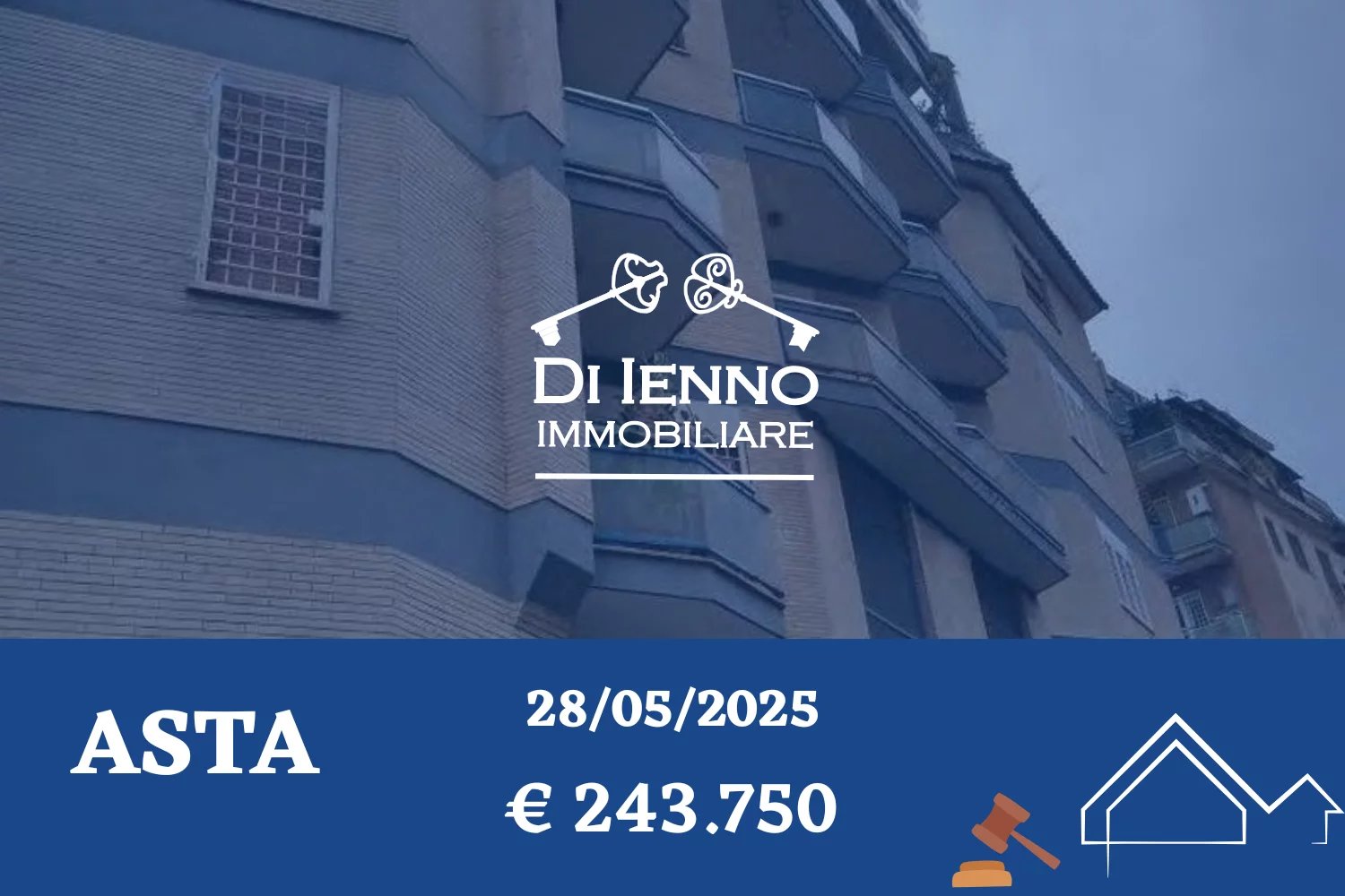 Auction Apartment Roma Balduina