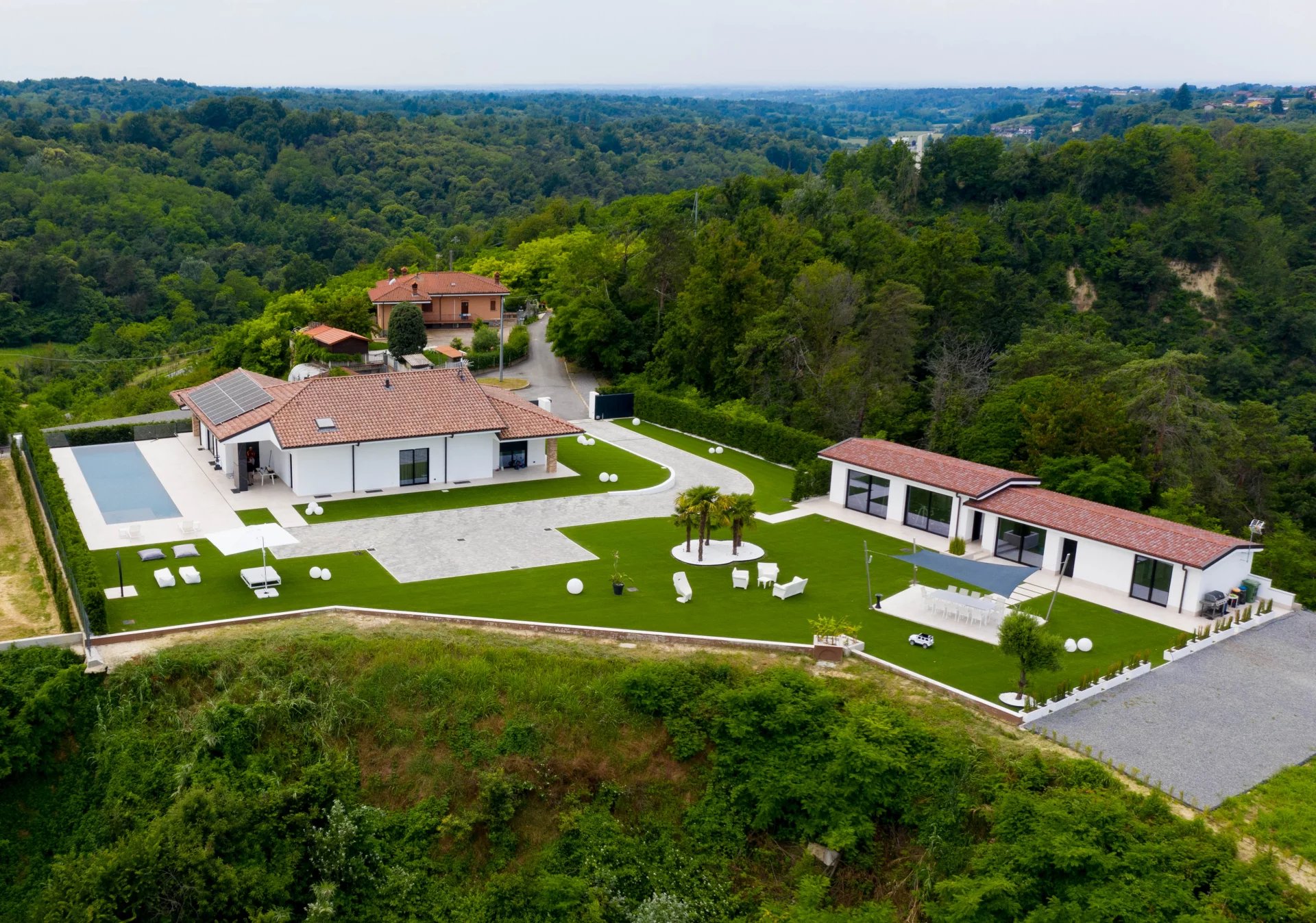 Villa con piscina
