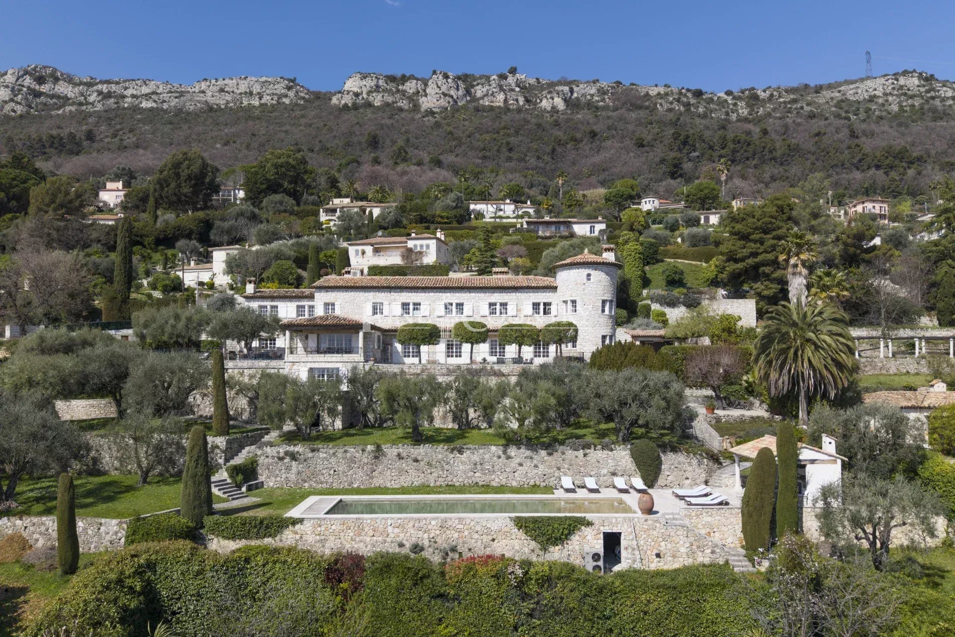 Photo of Stone property for sale, Vence, panoramic views