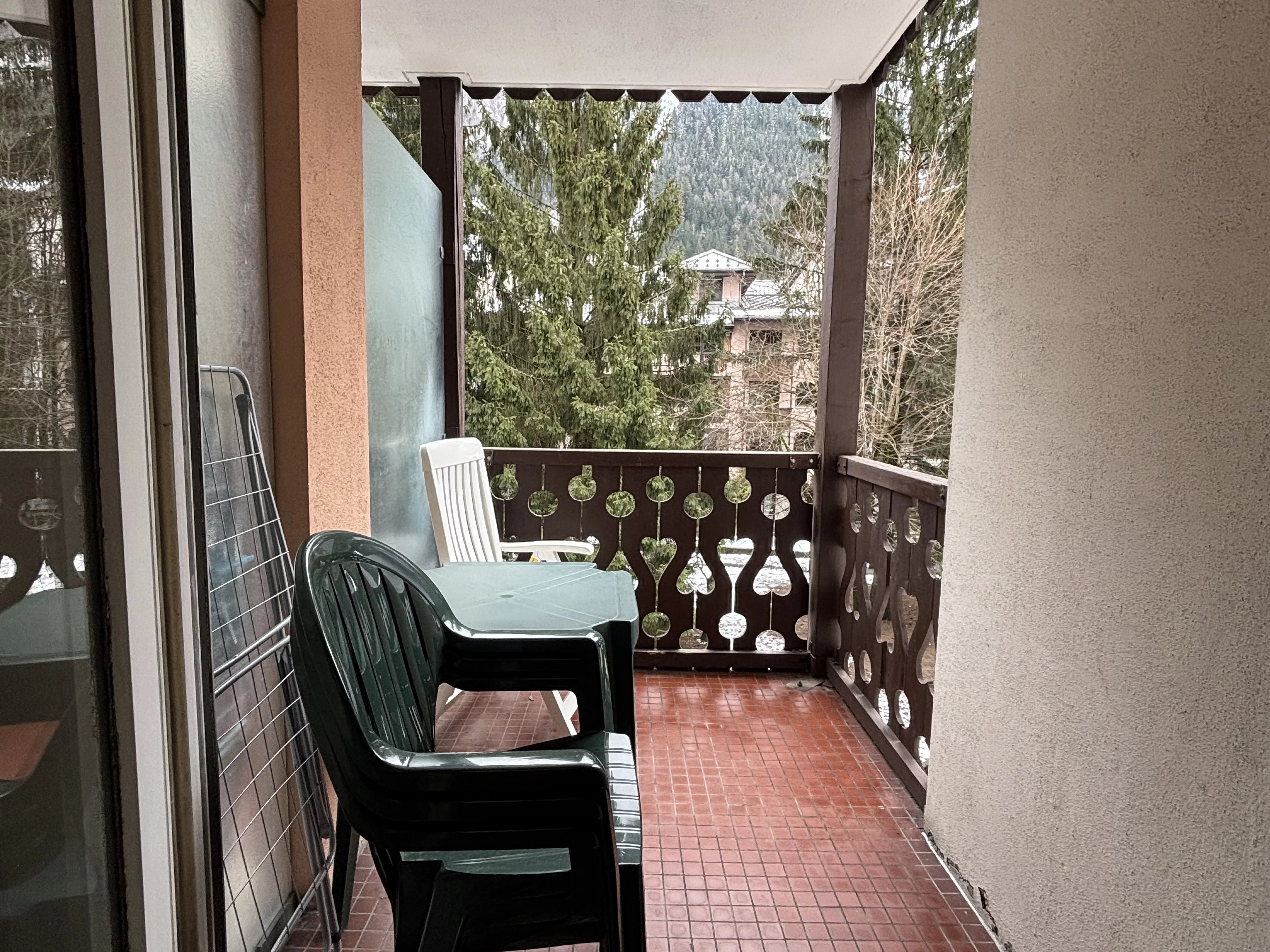 Photo of Studio apartment on the ground floor with view of Mont Blanc and Aiguille du Midi