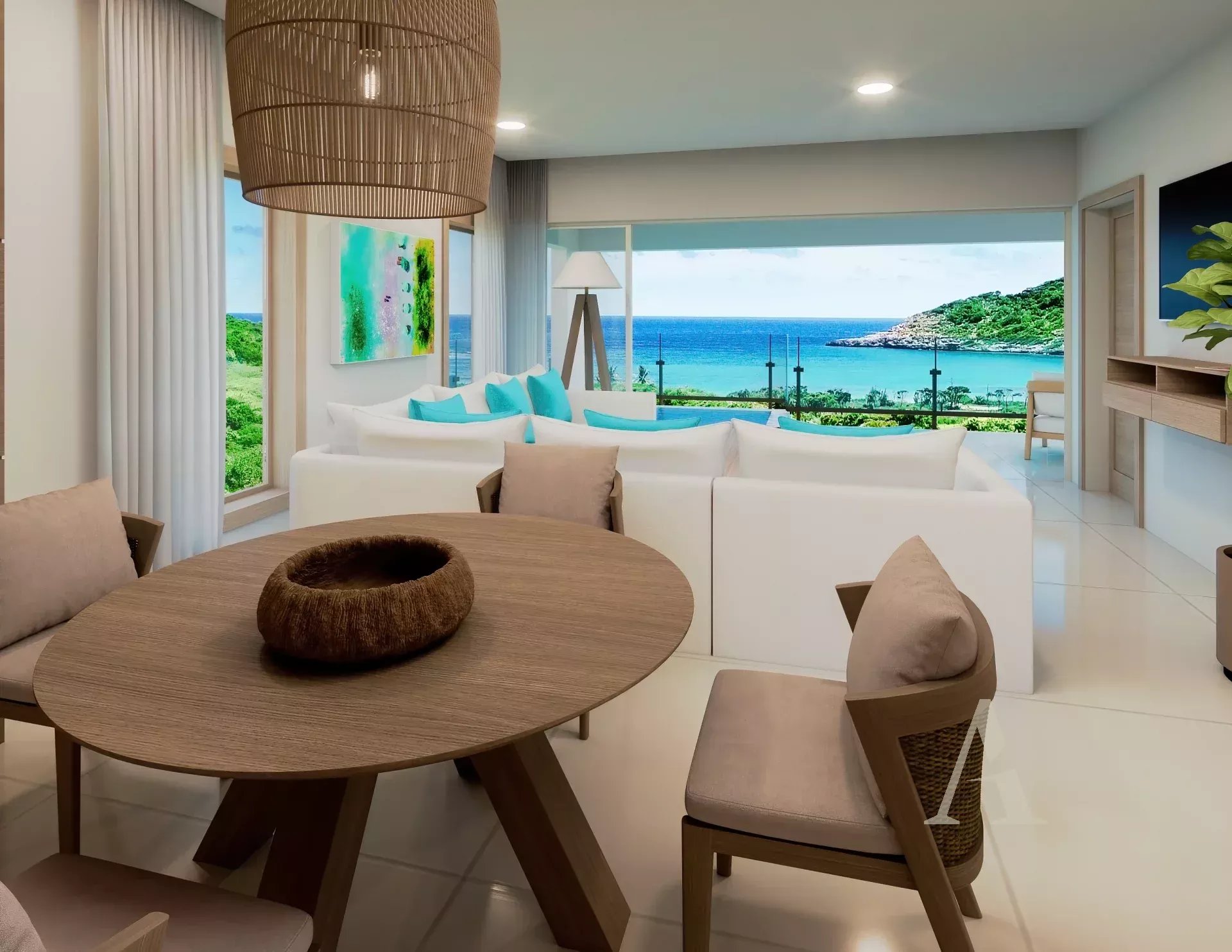 Exquisite One-Bedroom Penthouse Apartments with Plunge Pools in Half Moon Bay