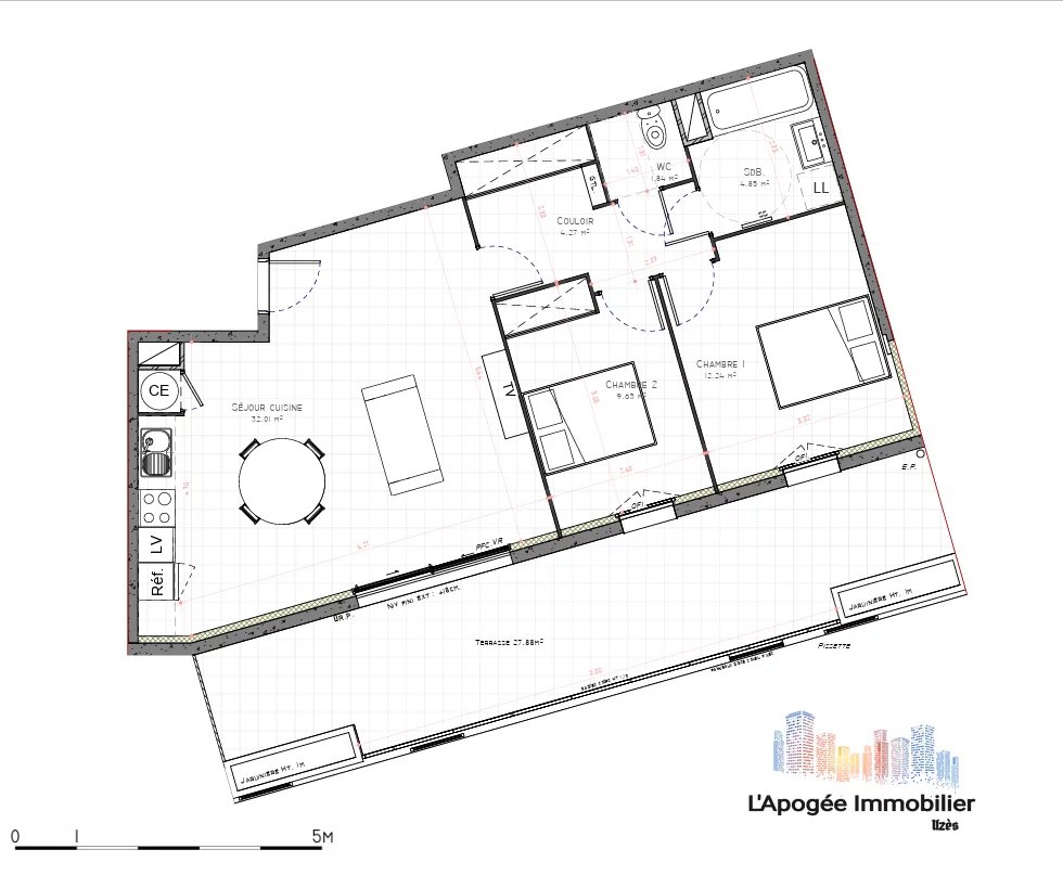 Agence immobilière de 