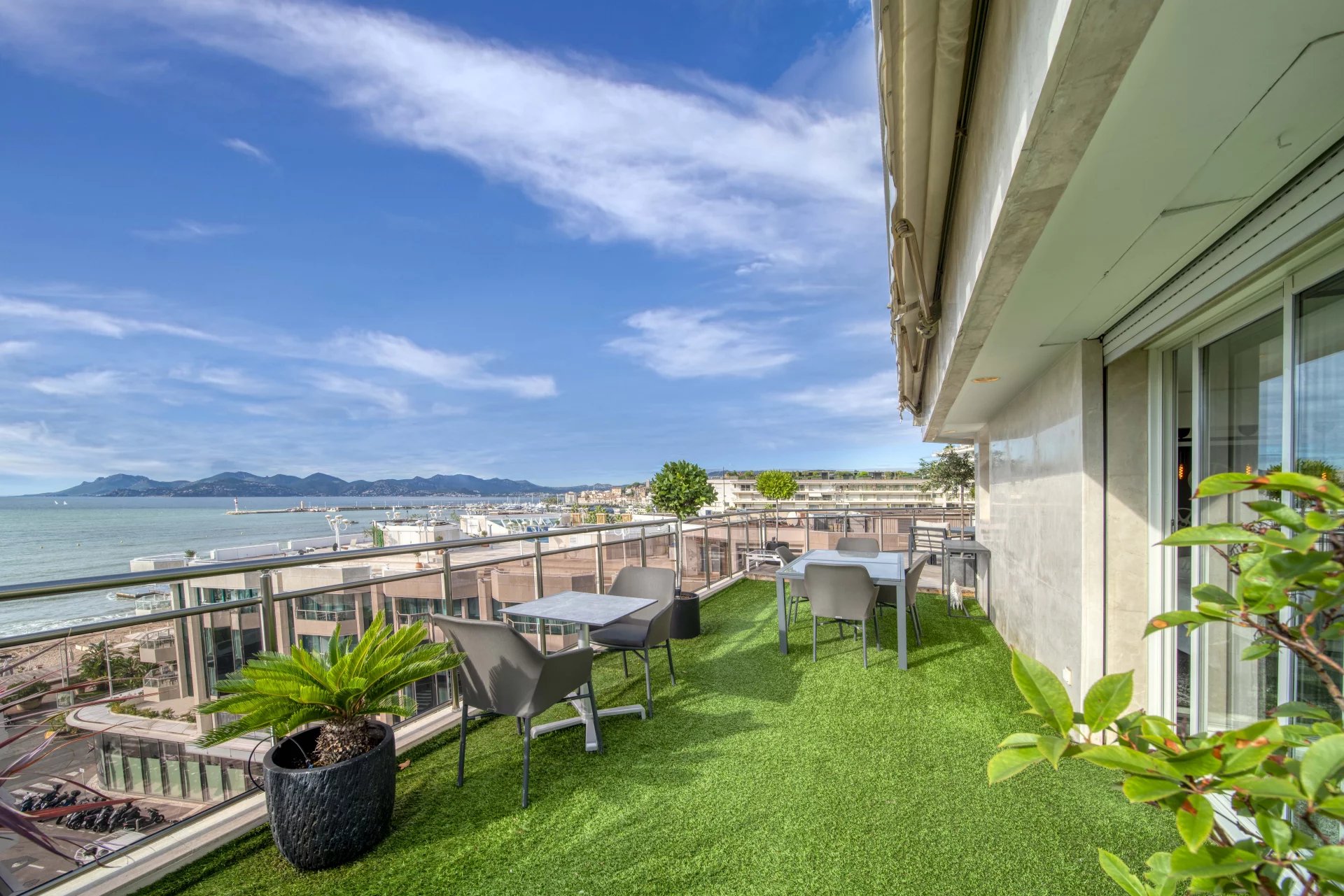 CANNES ARRIERE CROISETTE - PENTHOUSE VUE MER