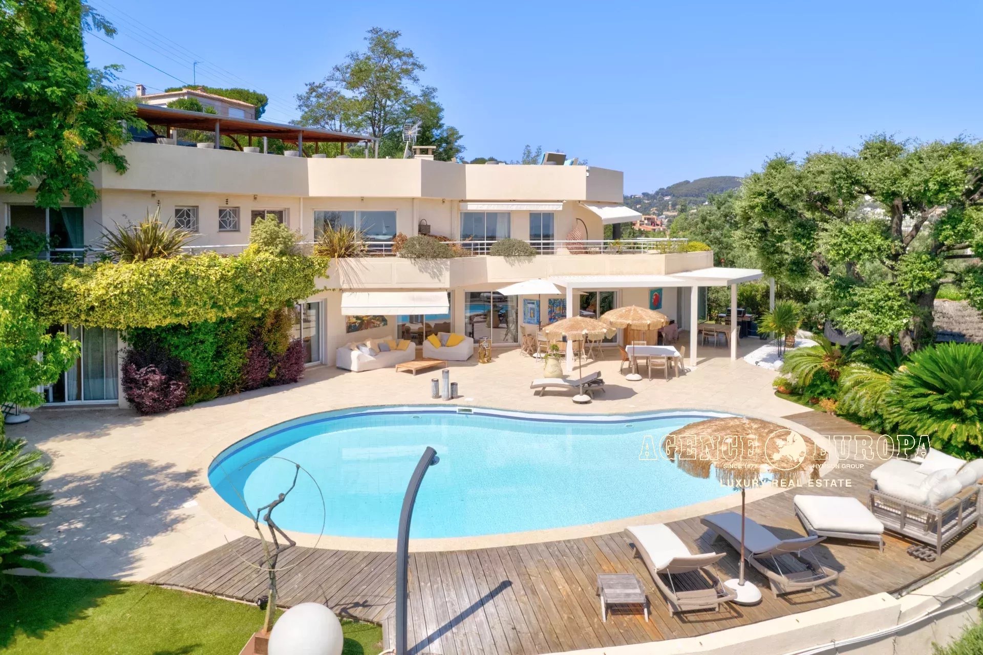 SUPER CANNES - VILLA CONTEMPORAINE - VUE MER