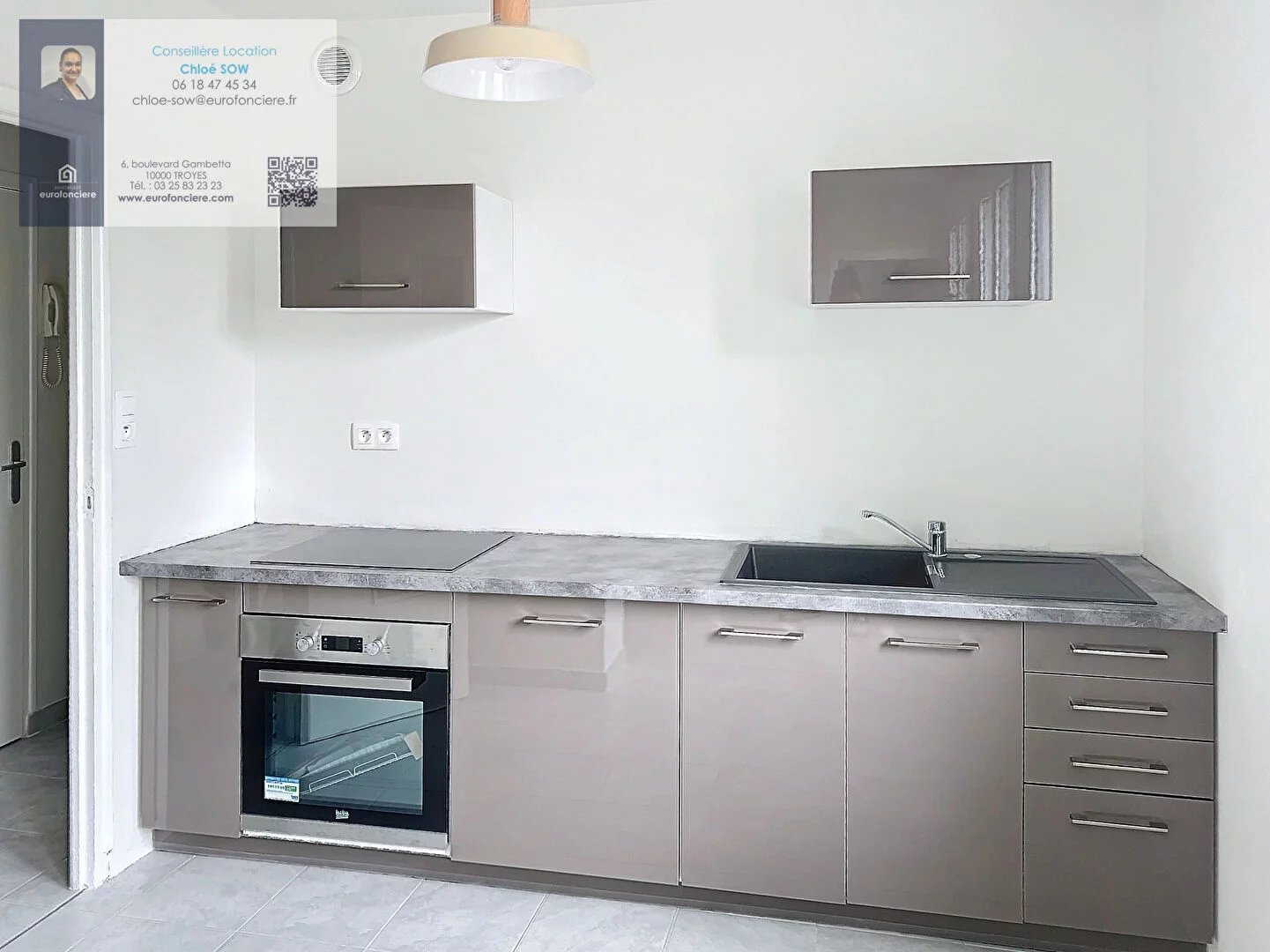 Appartement Troyes  2 pièce(s) 42.04 m2