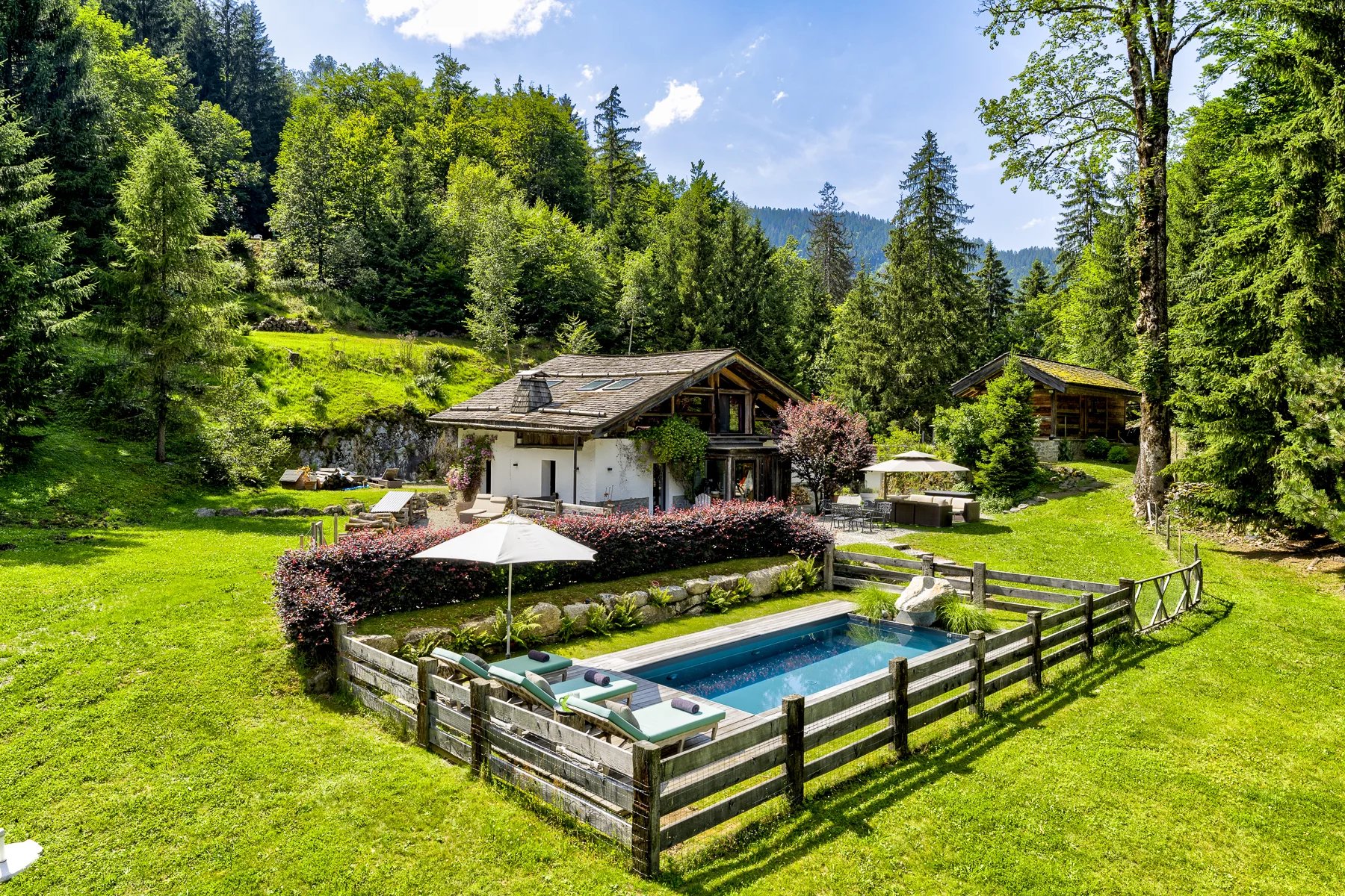 Photo of VAUDAGNE, LES HOUCHES - A beautiful, secluded farmhouse