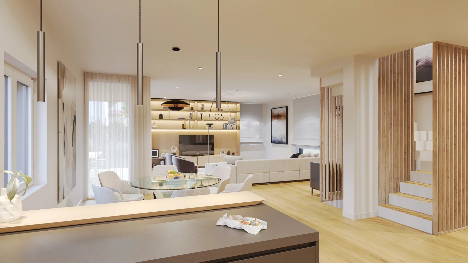 Villa jumelée HPE sur plans à Thônex