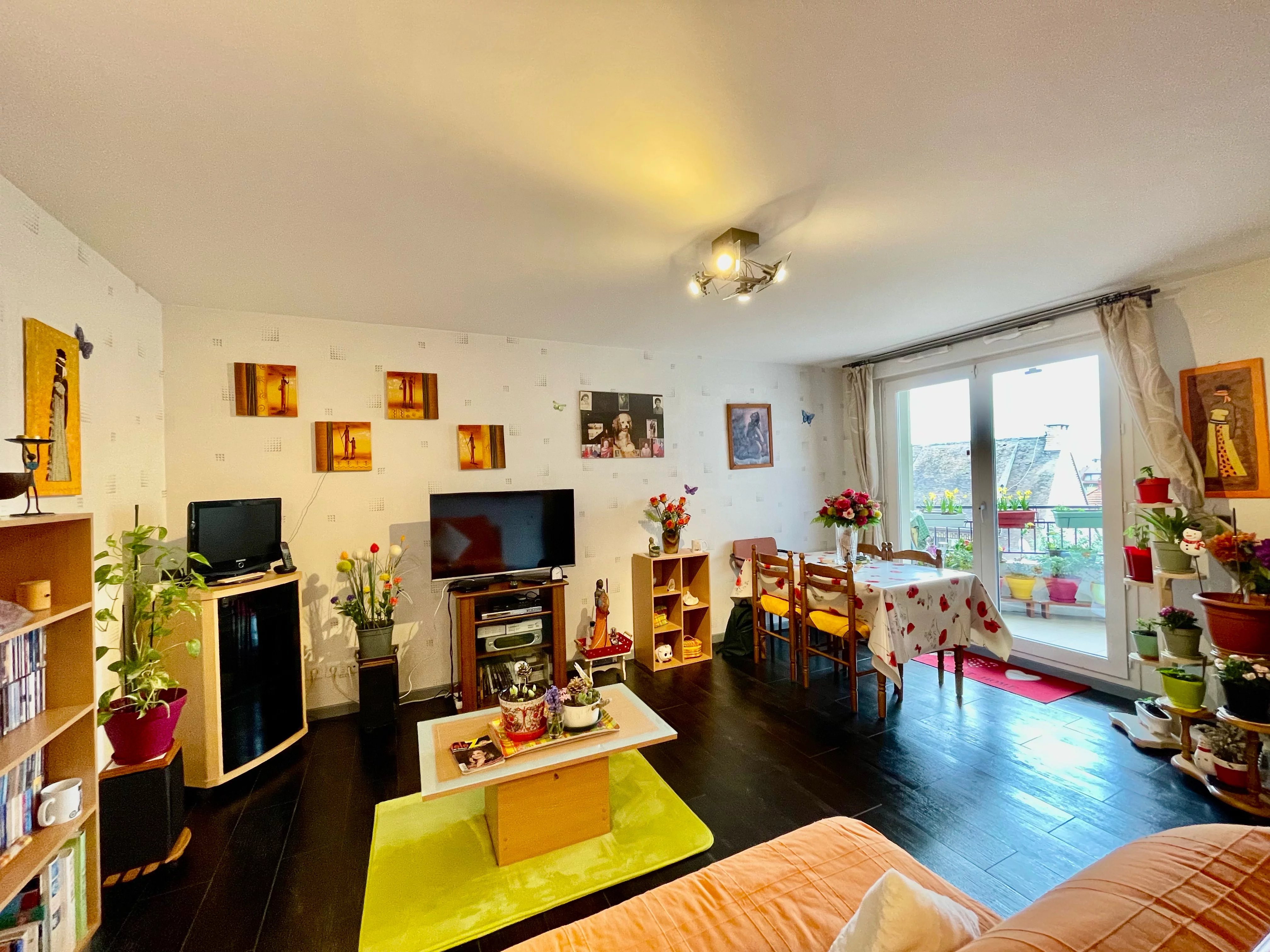 Drancy - appartement F3 de 57m² avec balcon proche centre-ville - faibles charges