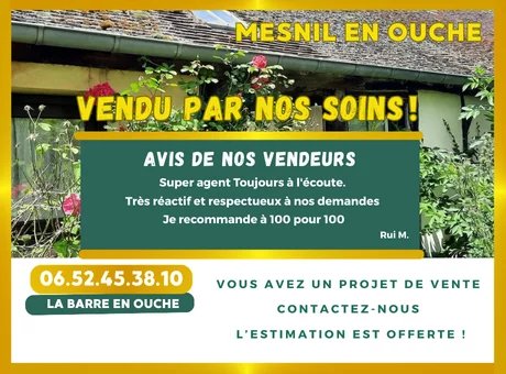Agence immobilière de AGENCE DE LA BARRE EN OUCHE