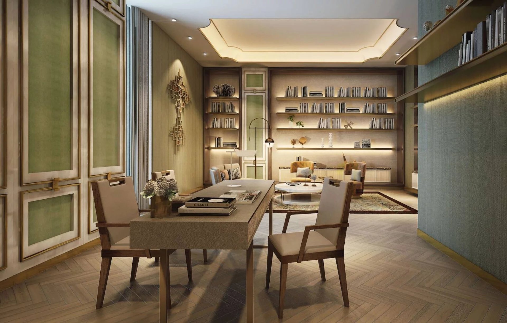 the residences at mandarin oriental, heritage penthouse image6