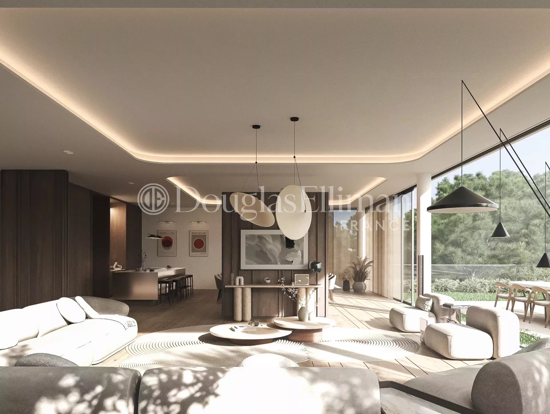 MOUGINS – Villa contemporaine unique avec vue panoramique - Image nᵒ2