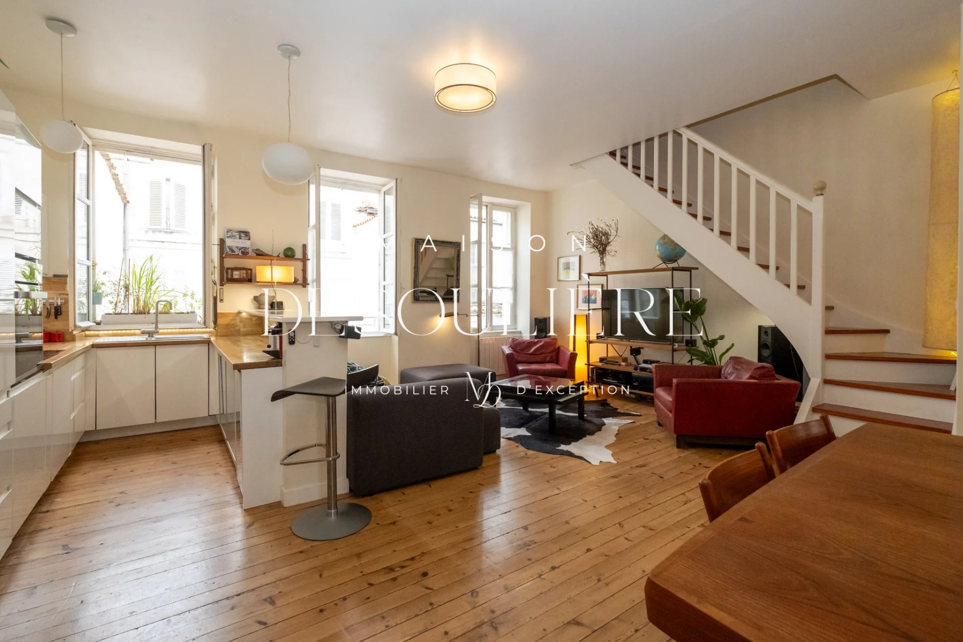 Appartement de caractère en duplex au cœur du centre historique de La Rochelle